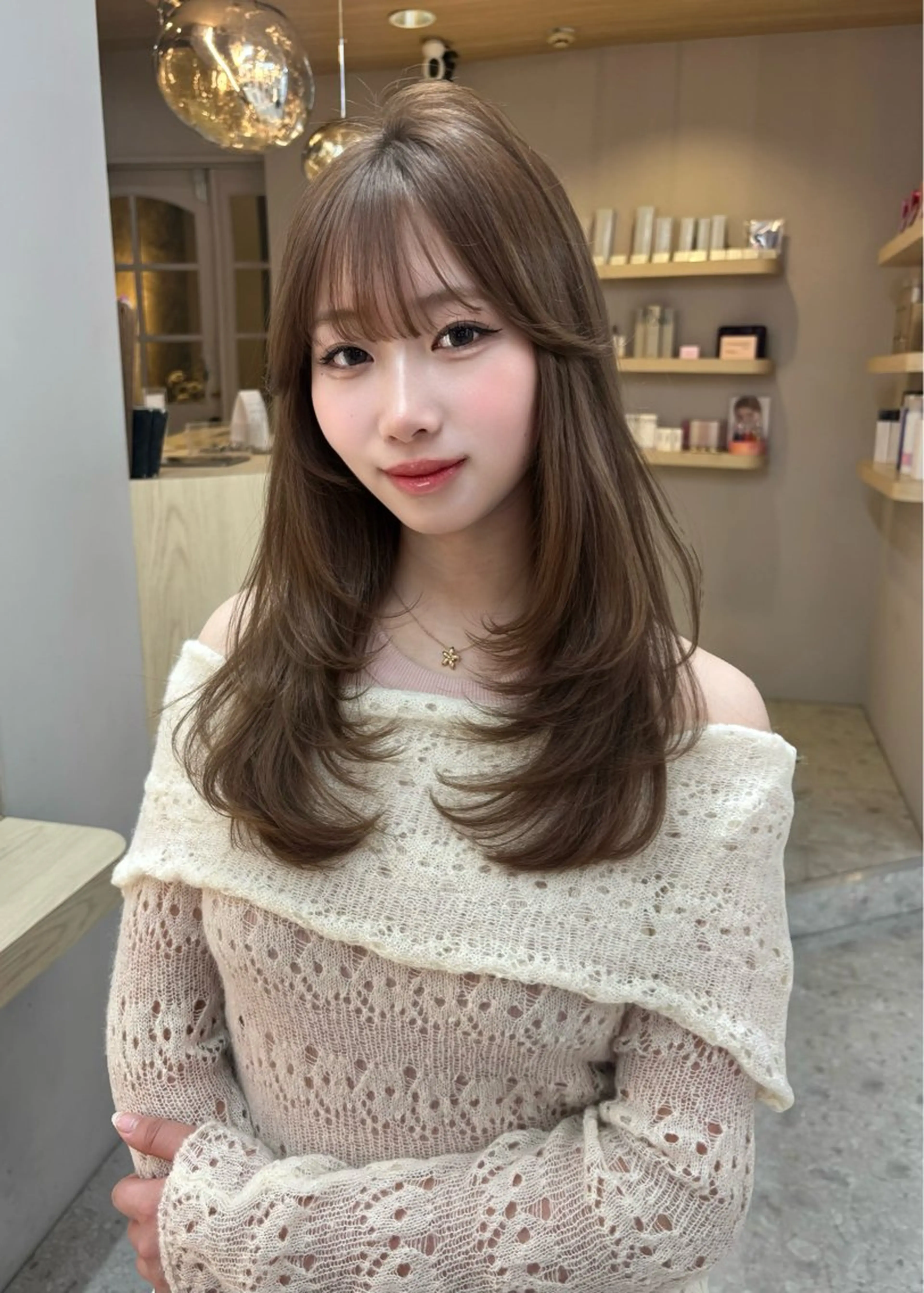 【本格韓国ヘア♪】カット + 髪質改善クイックトリートメントの写真