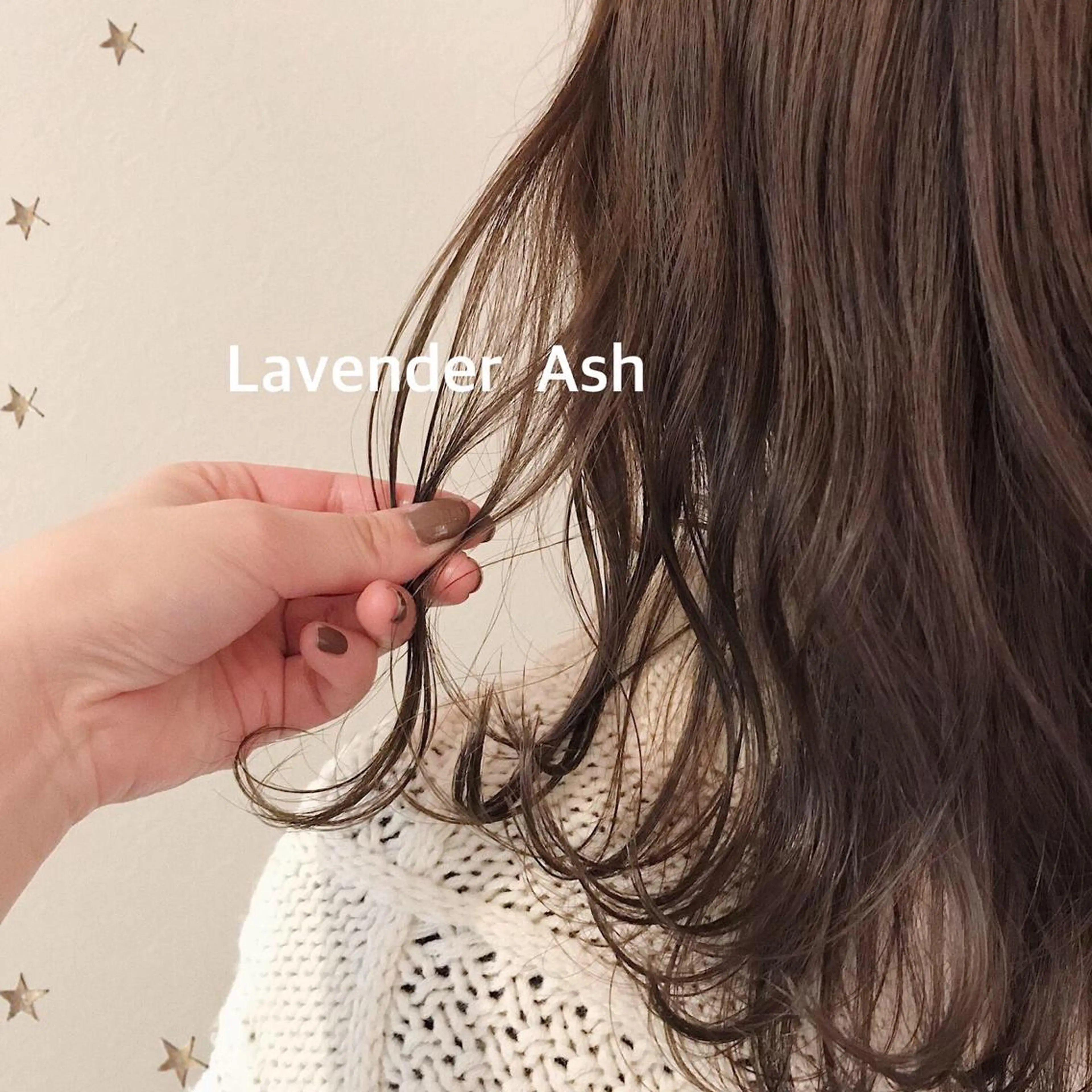 ミディアム カラー カット ヘアカラー 市川 千夏のヘアスタイル