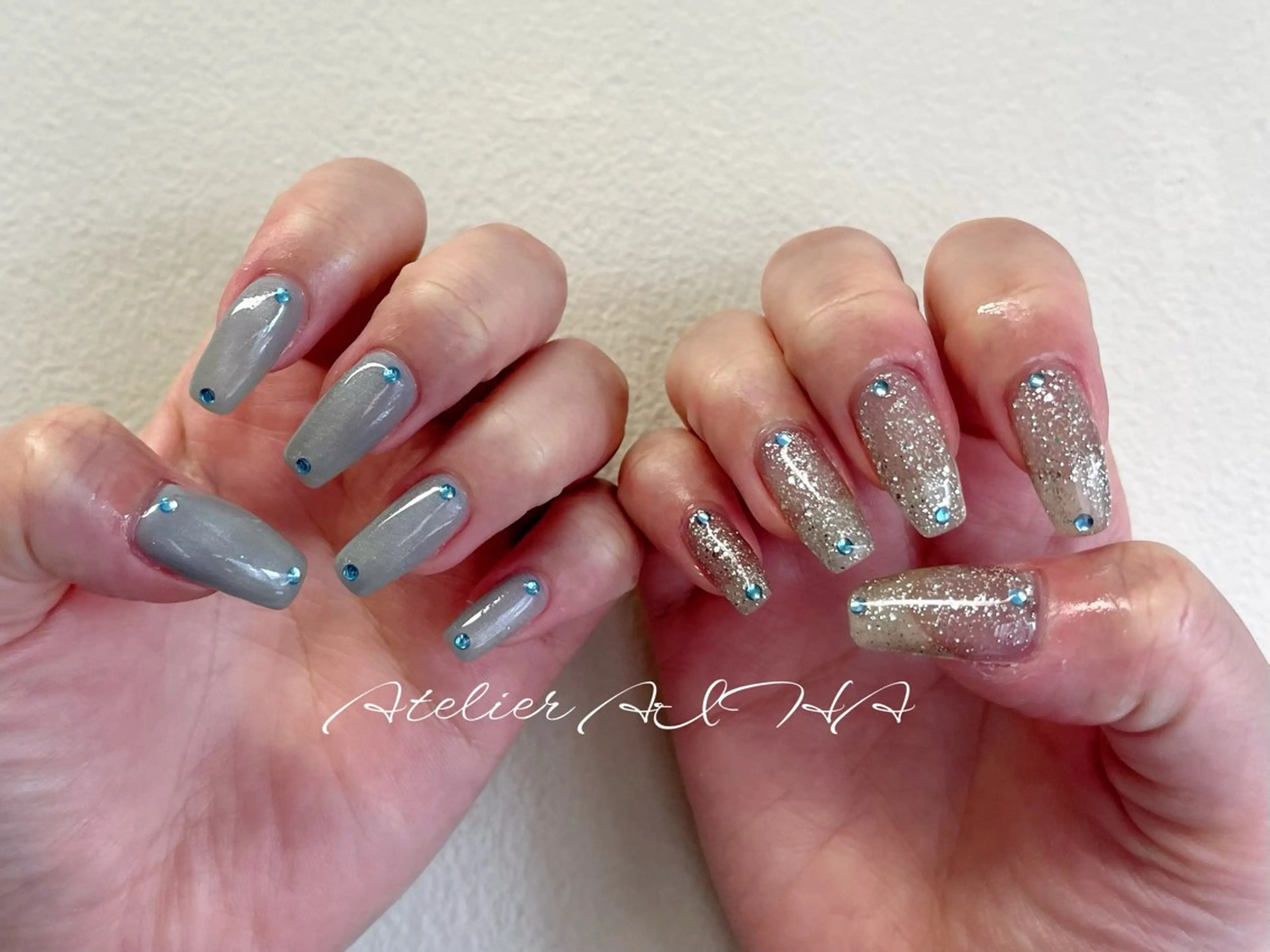 セミロング アトリエAIHA★ フィルイン推奨サロンのネイルデザイン