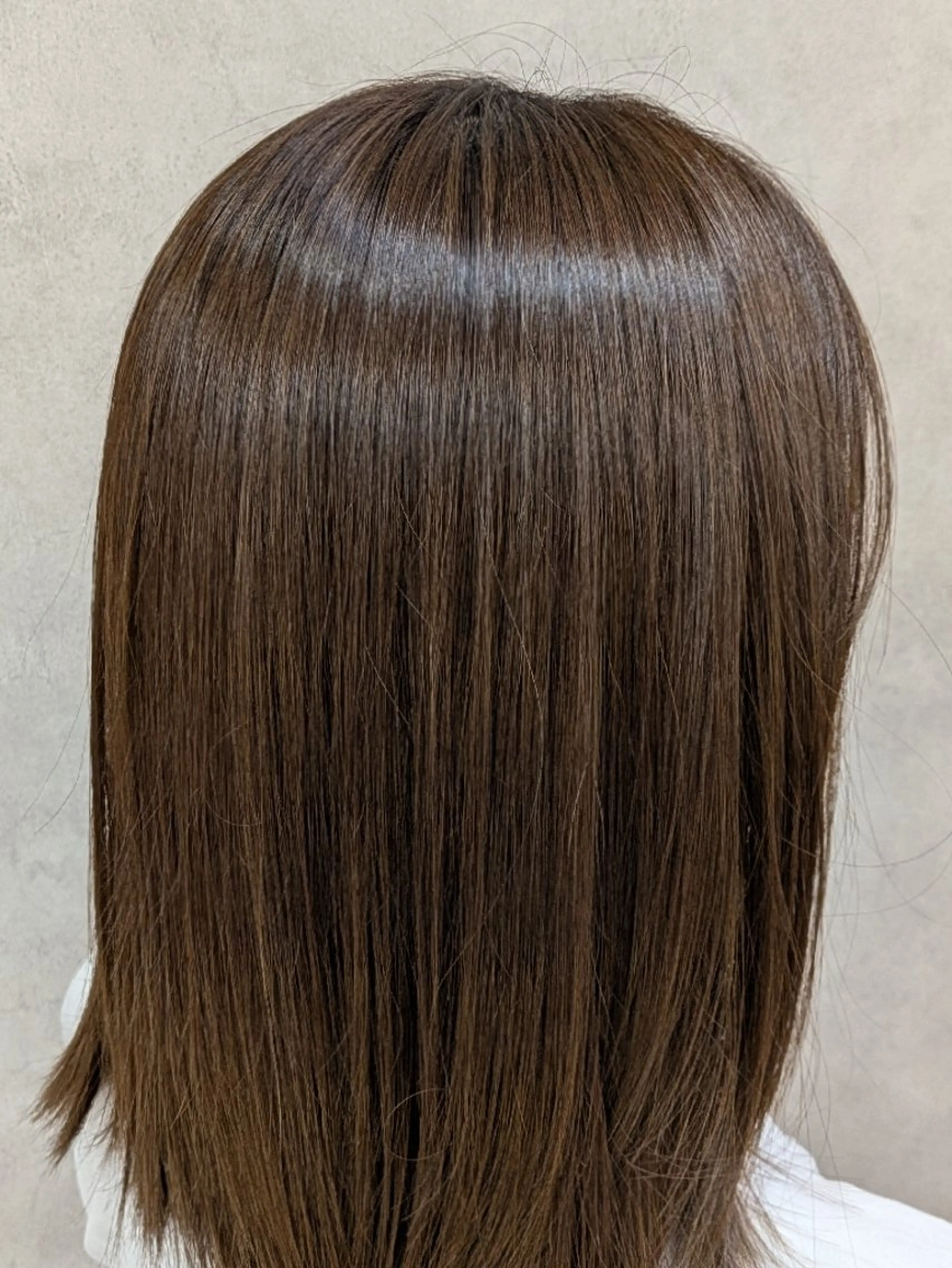 ミディアム 髪質改善 縮毛矯正 縮毛矯正 Jr.stylist ひろのヘアスタイル