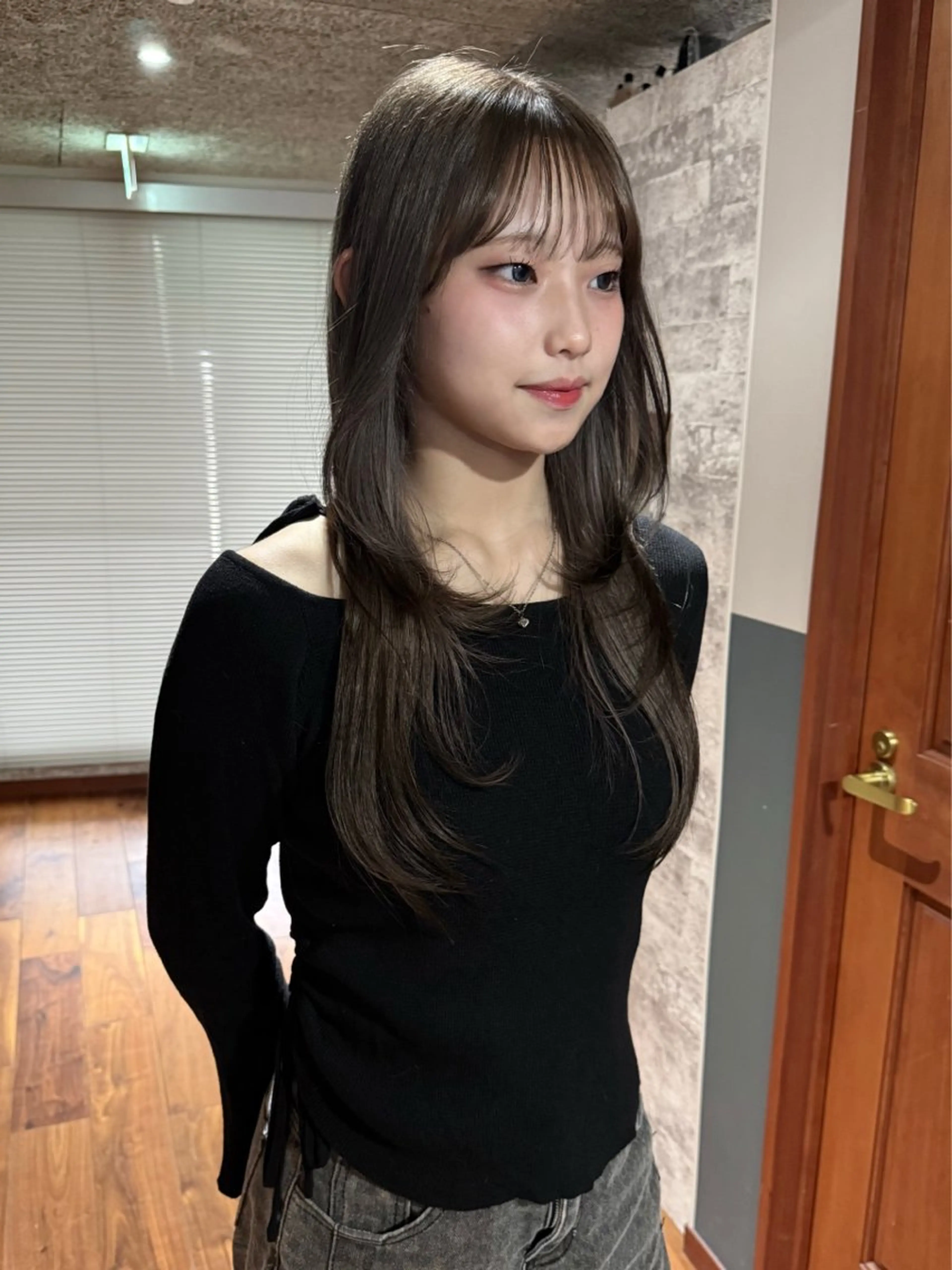 ロング カラー ブリーチ カット ヘアカラー トリートメント mai / linoah˚✧のヘアスタイル