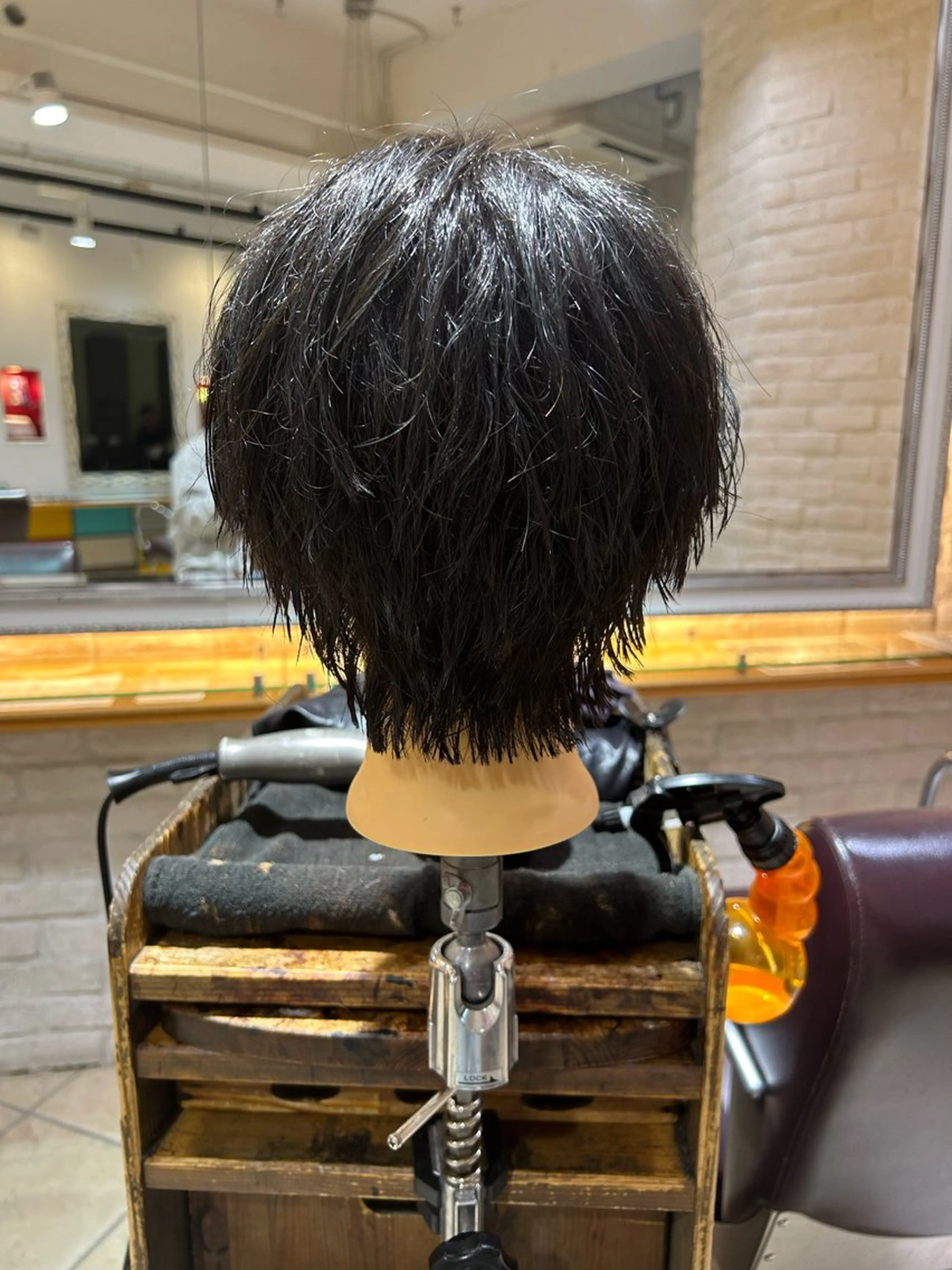 メンズ センターパート 刈り上げ カット momoha 『モテヘア🍓』のヘアスタイル