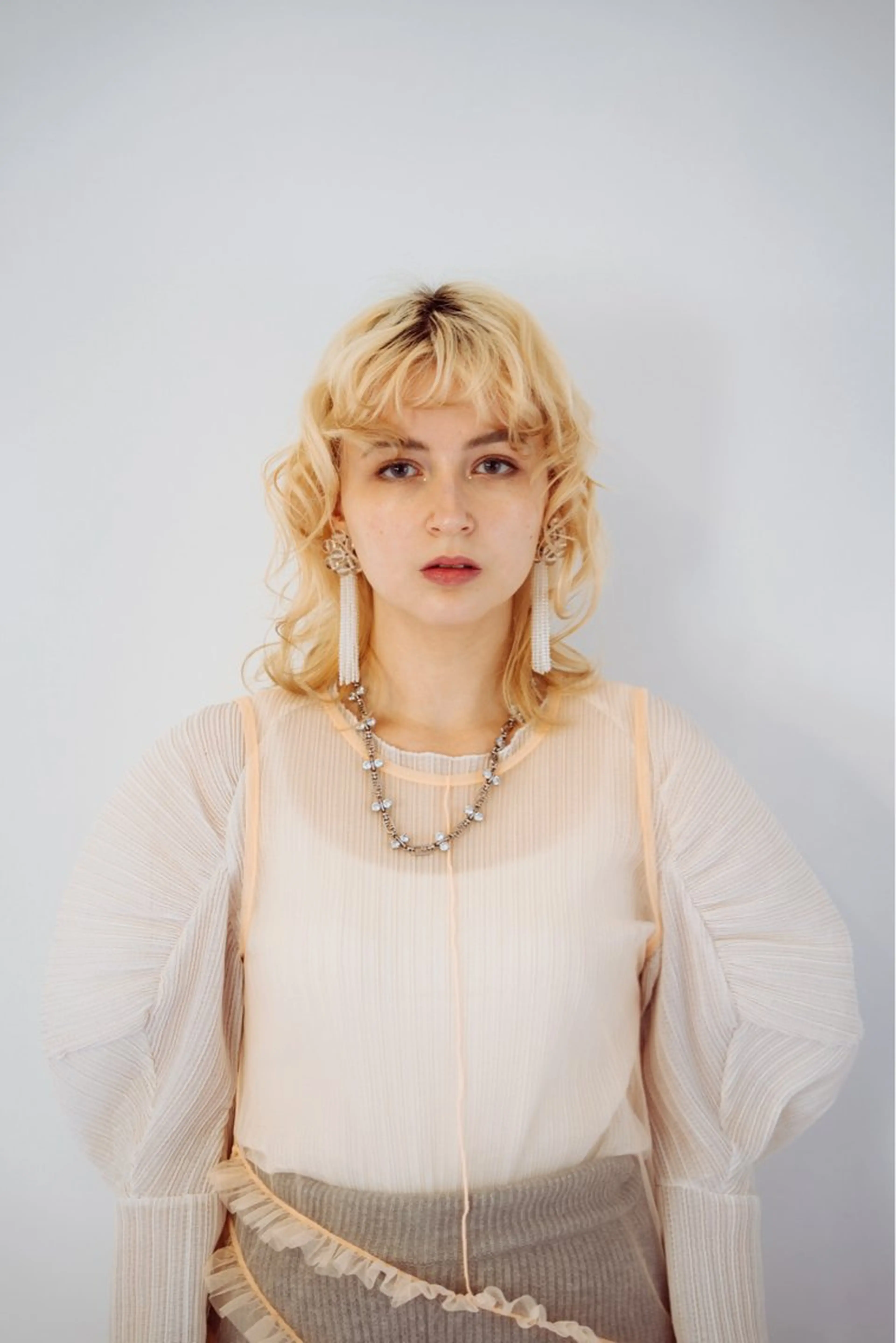 ミディアム カラー カット ヘアカラー トリートメント STYLE 茅ヶ崎店のヘアスタイル