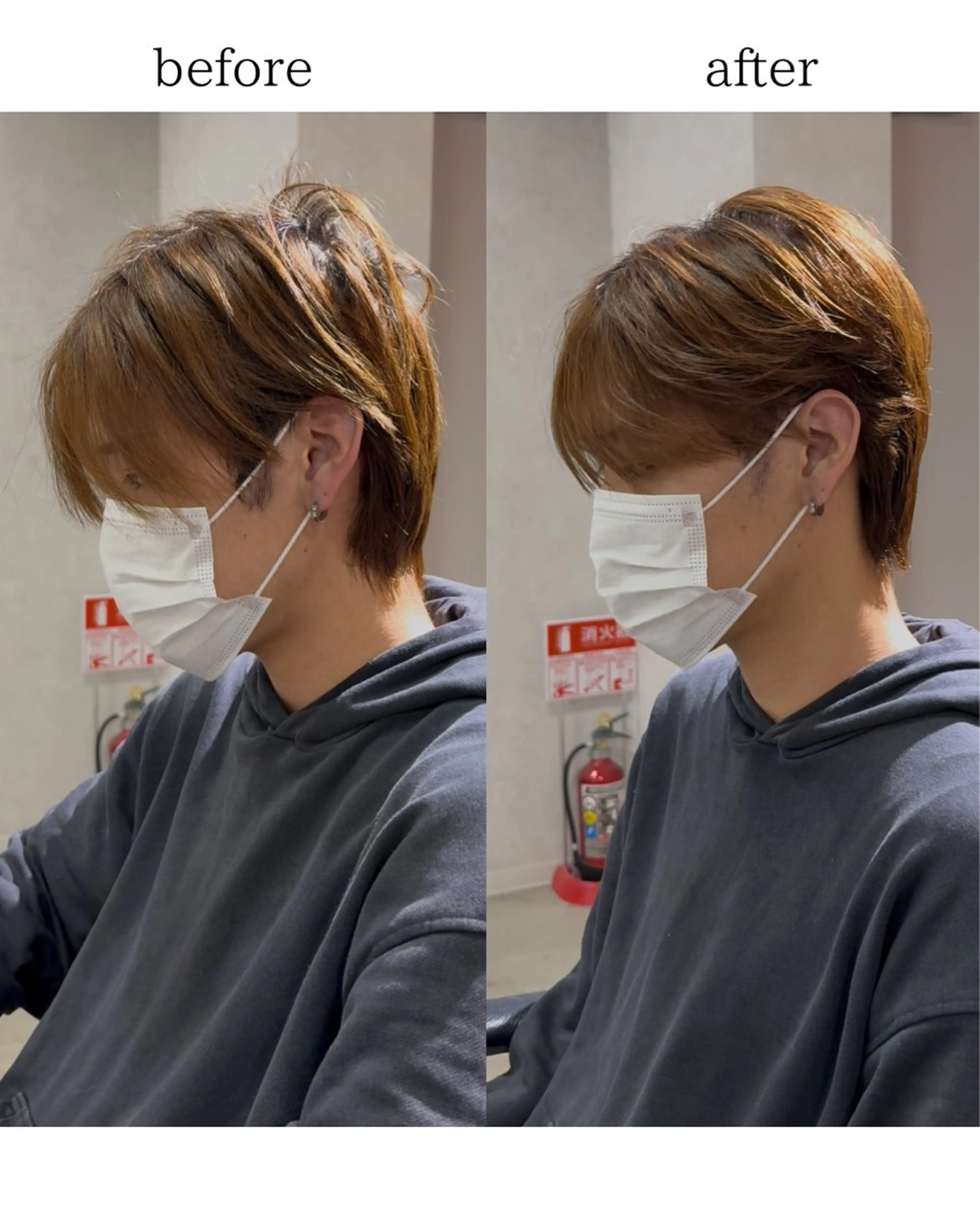 メンズ ニュアンス/フェザー メンズカット/Senのヘアスタイル