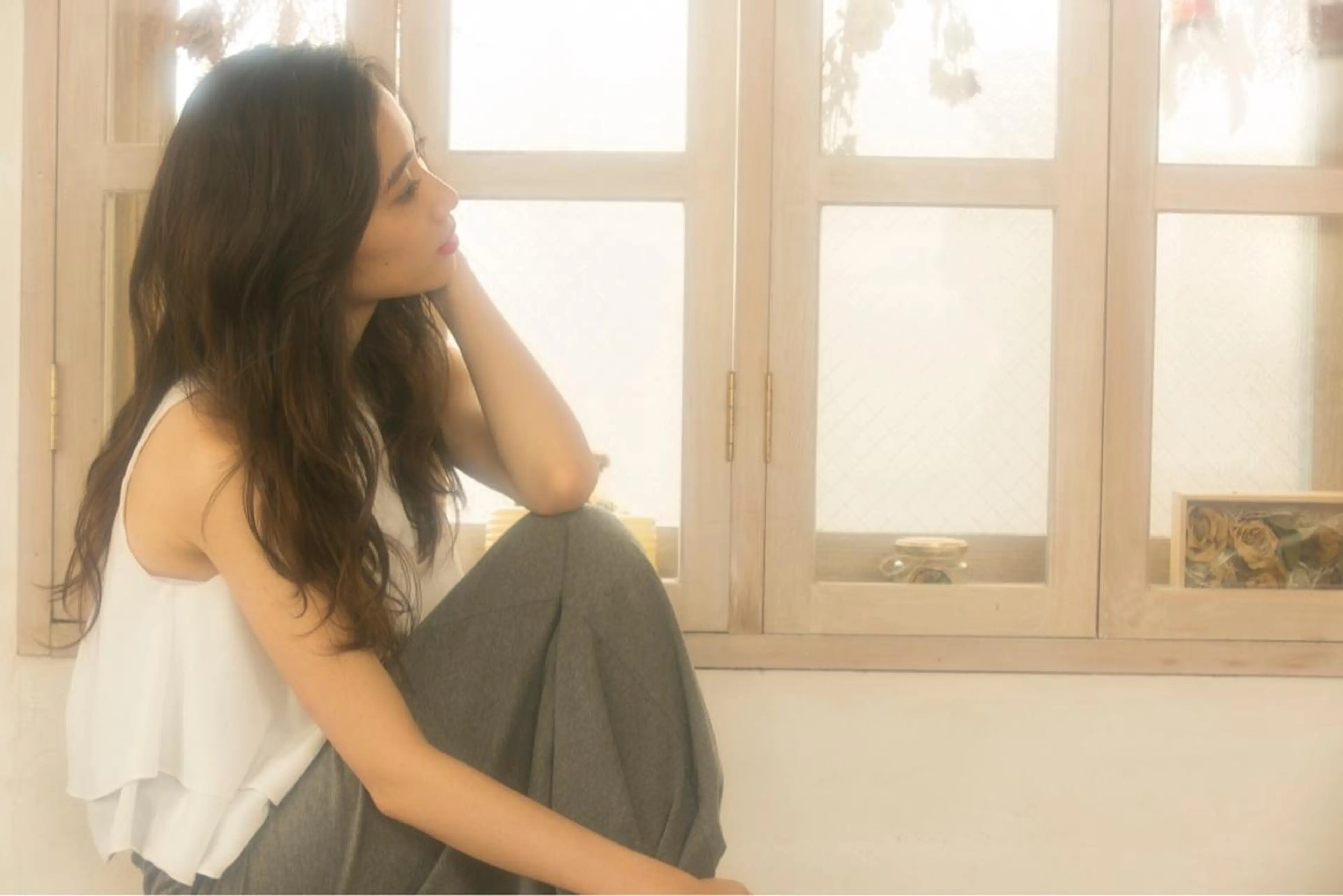 ロング カラー パーマ ヘアアレンジ 推し活専用 【派手髪】飯野ゆかりのヘアスタイル