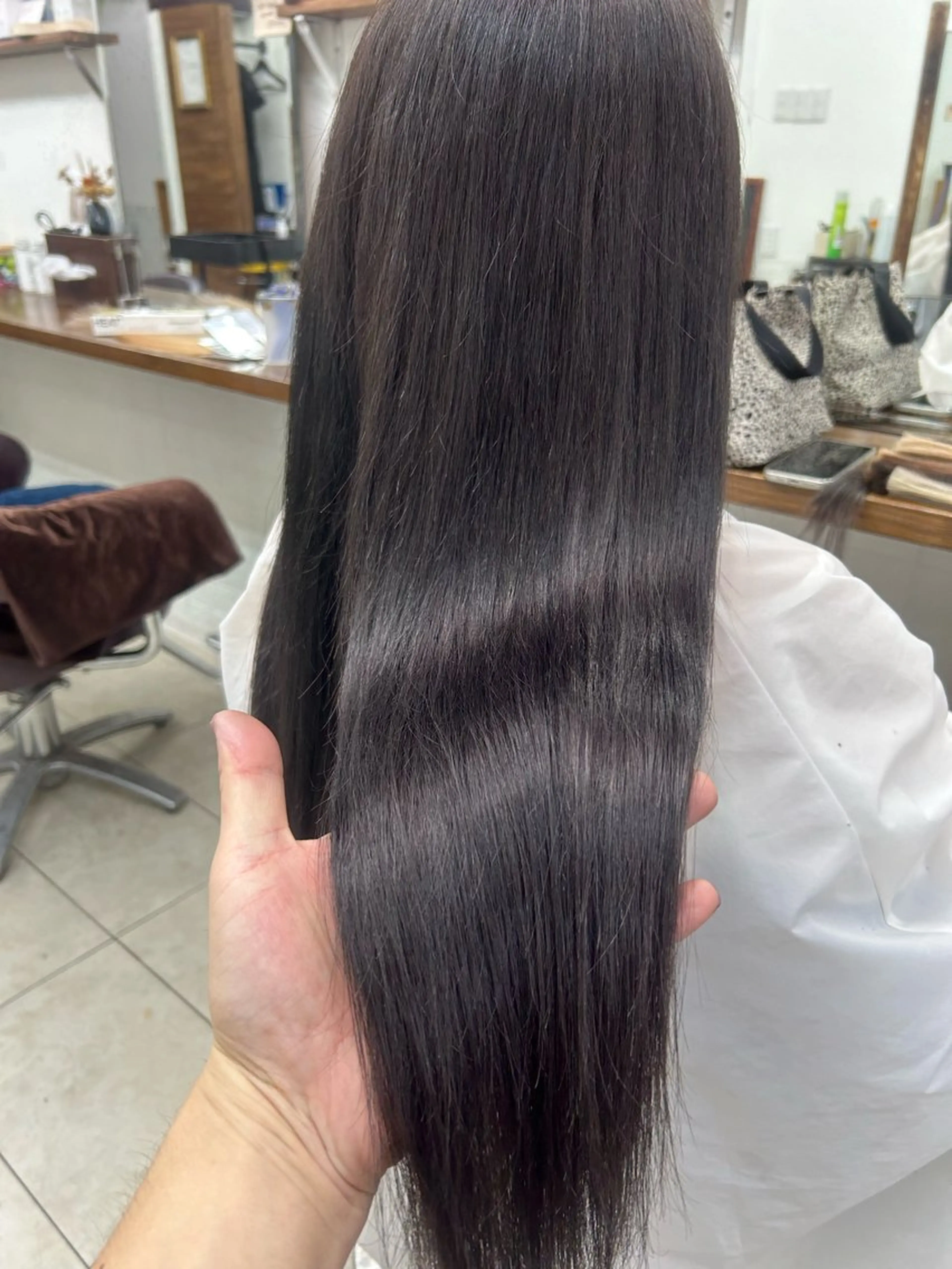 ダブルスキルエクステ /羽エクステ白石宇由のヘアスタイル