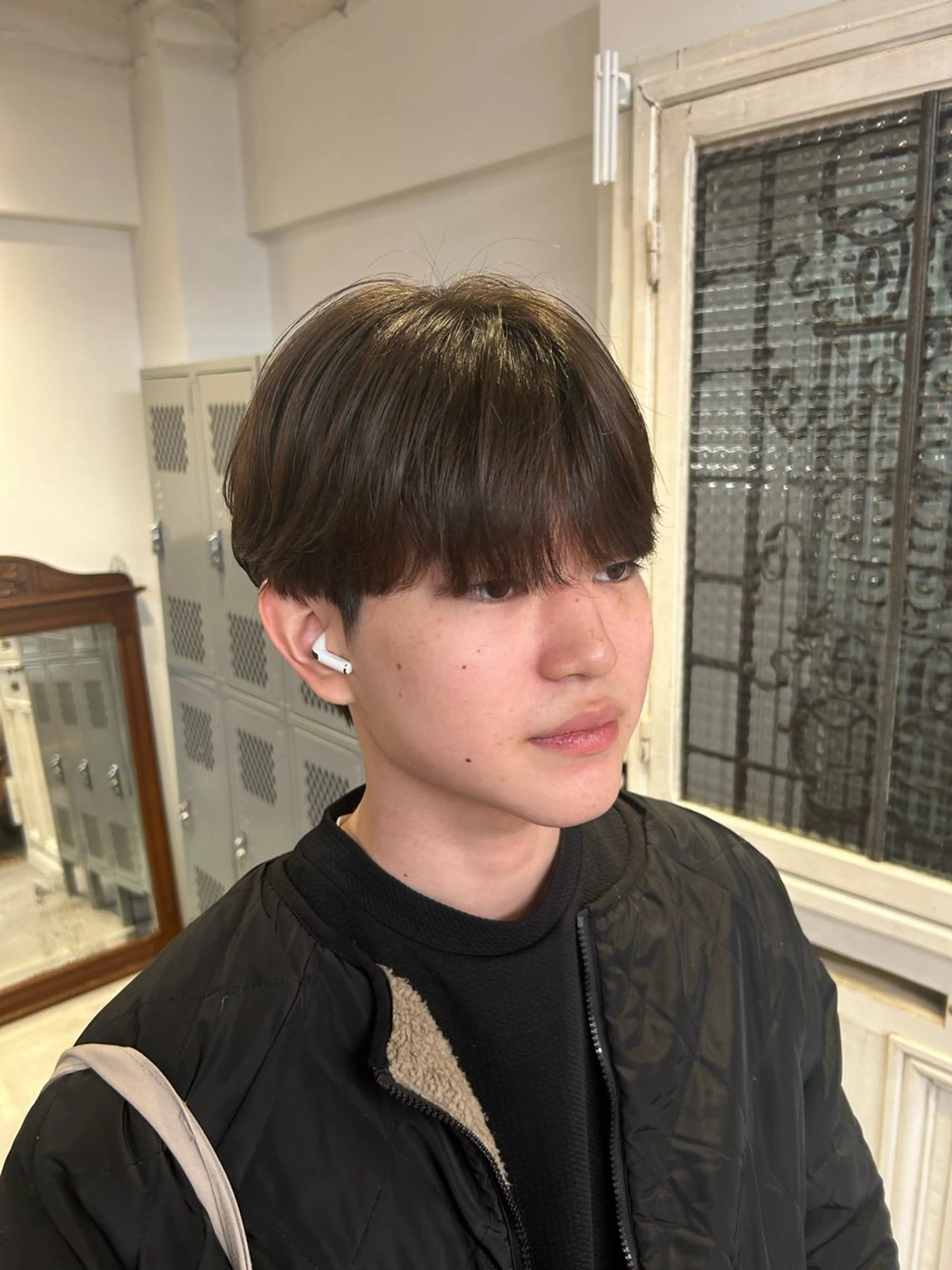 パーマ メンズ ダウンパーマ マッシュ メンズパーマ カット 縮毛矯正 トリートメント 天神大名メンズ特化 シュウのヘアスタイル