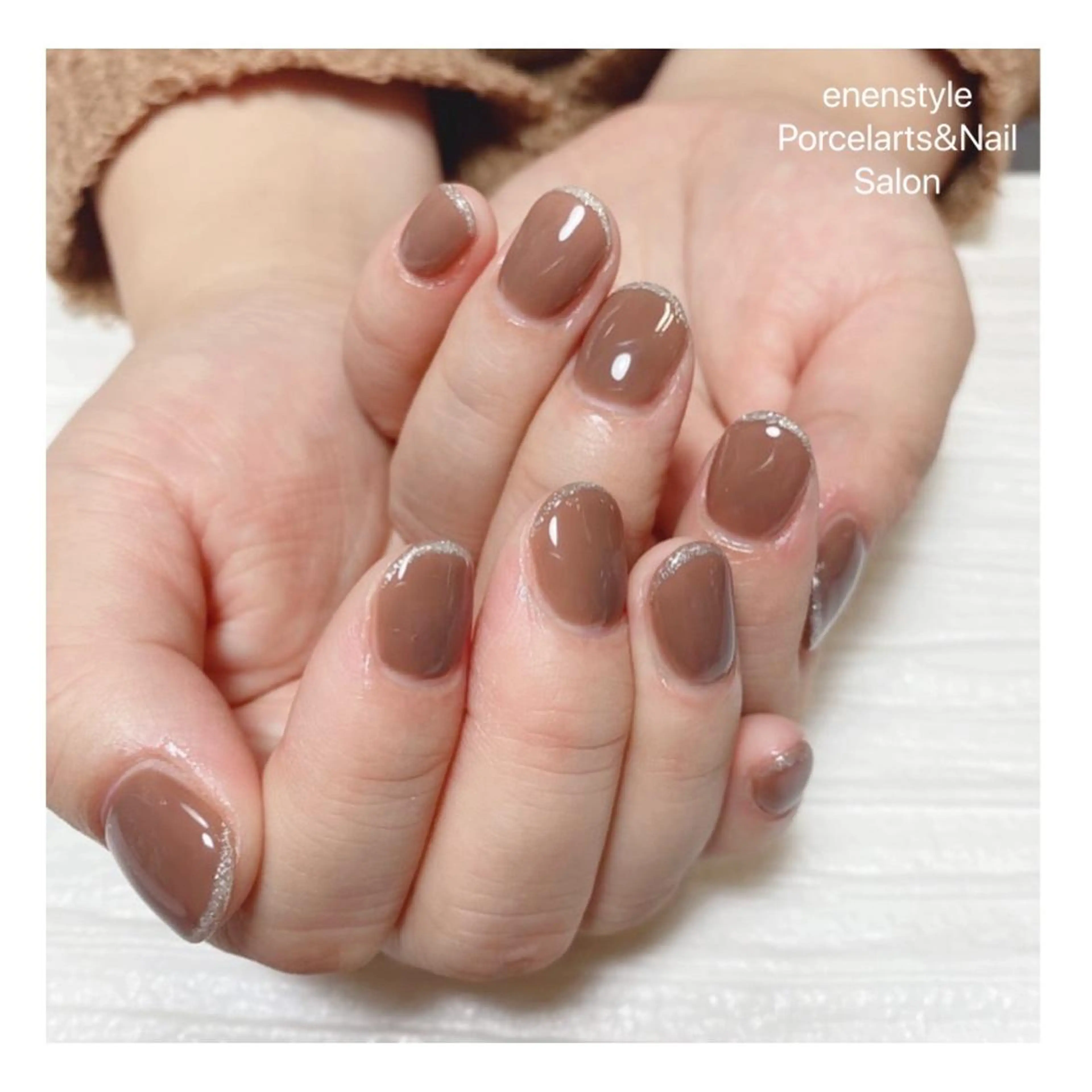 ショート ネイル ハンドネイル 👑enen style👑のネイルデザイン