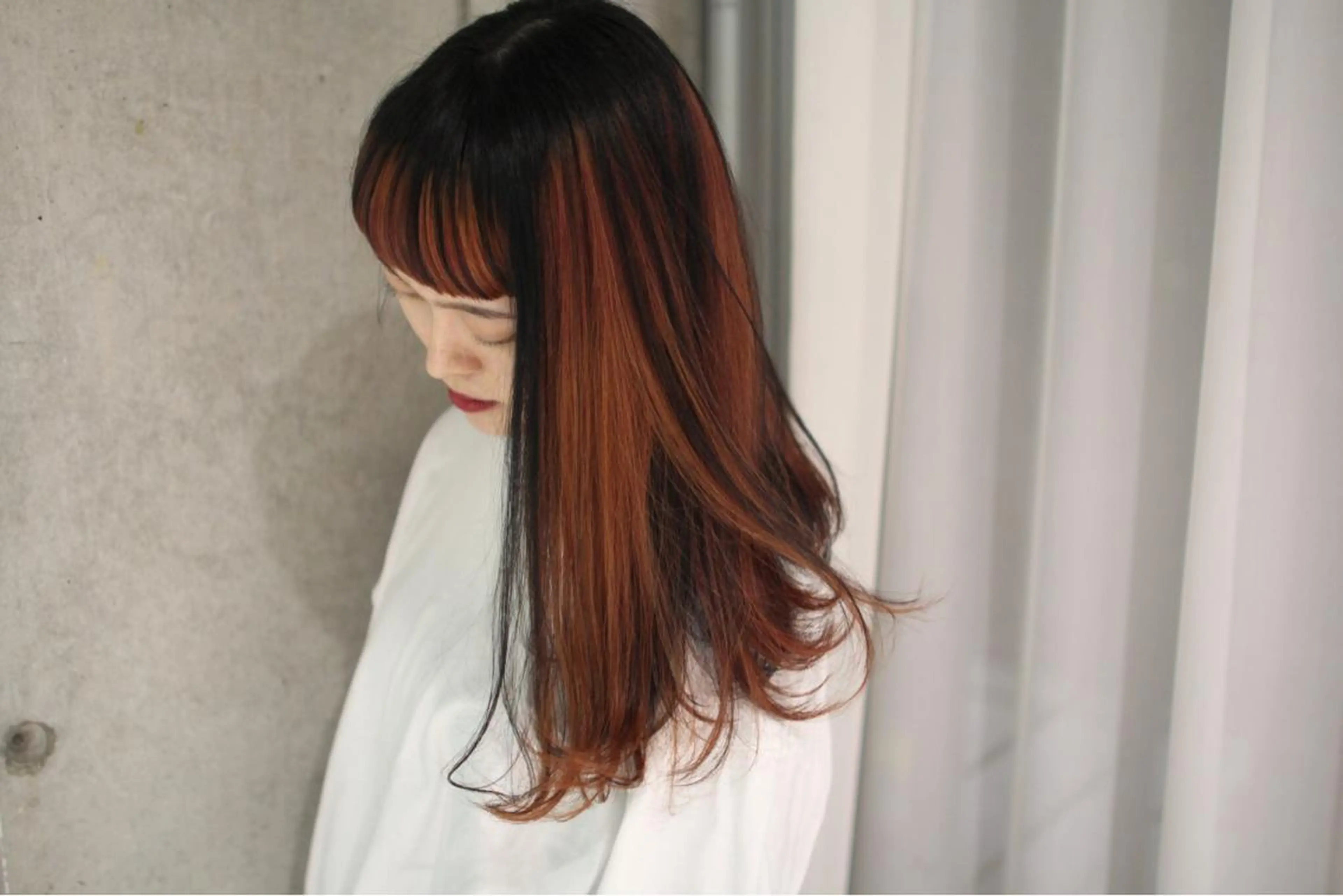 ロング カラー 堺 鳳 ママ美容師 yukariのヘアスタイル