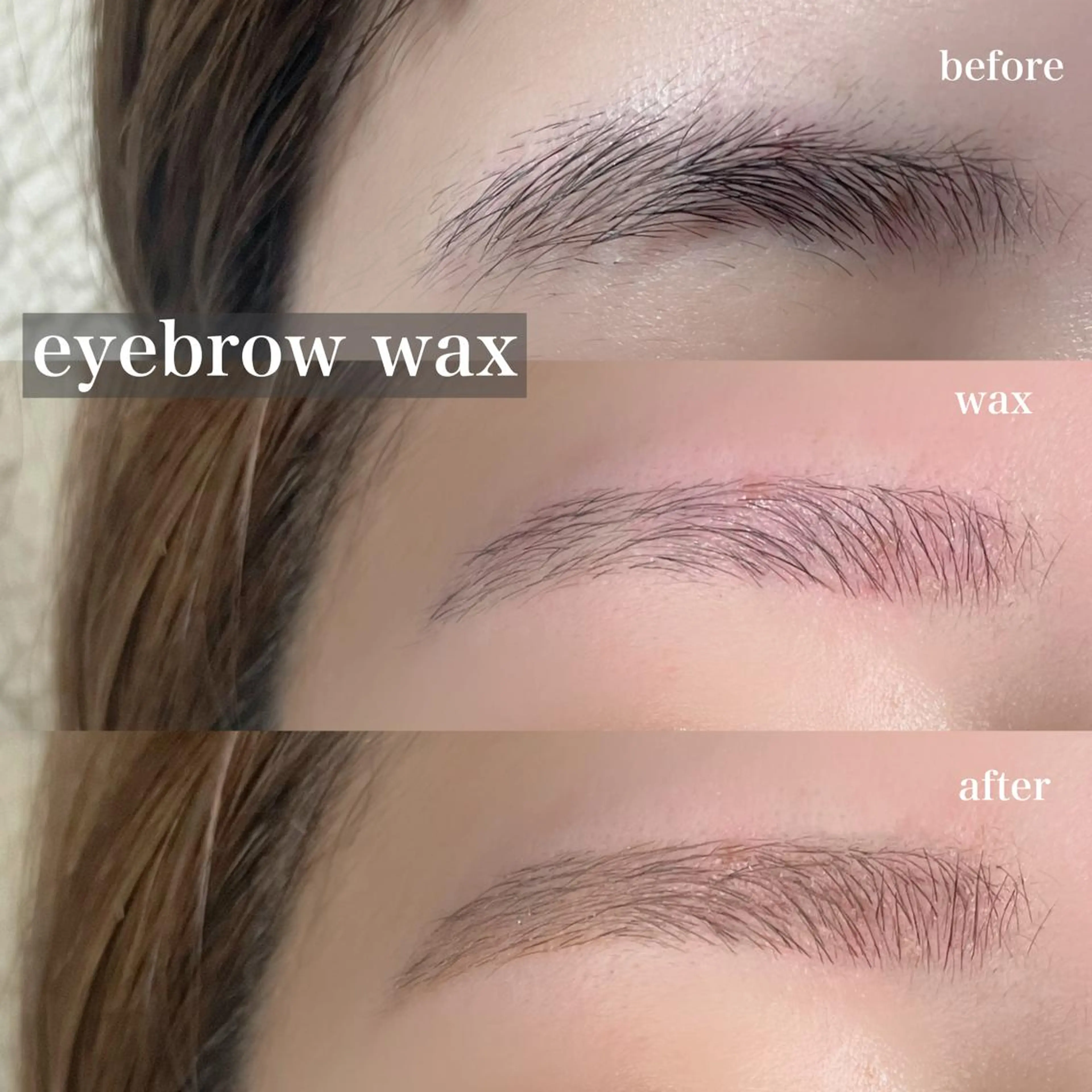 アイブロウ ワックス脱毛 眉カット maison de i kanaのマツエク・マツパデザイン