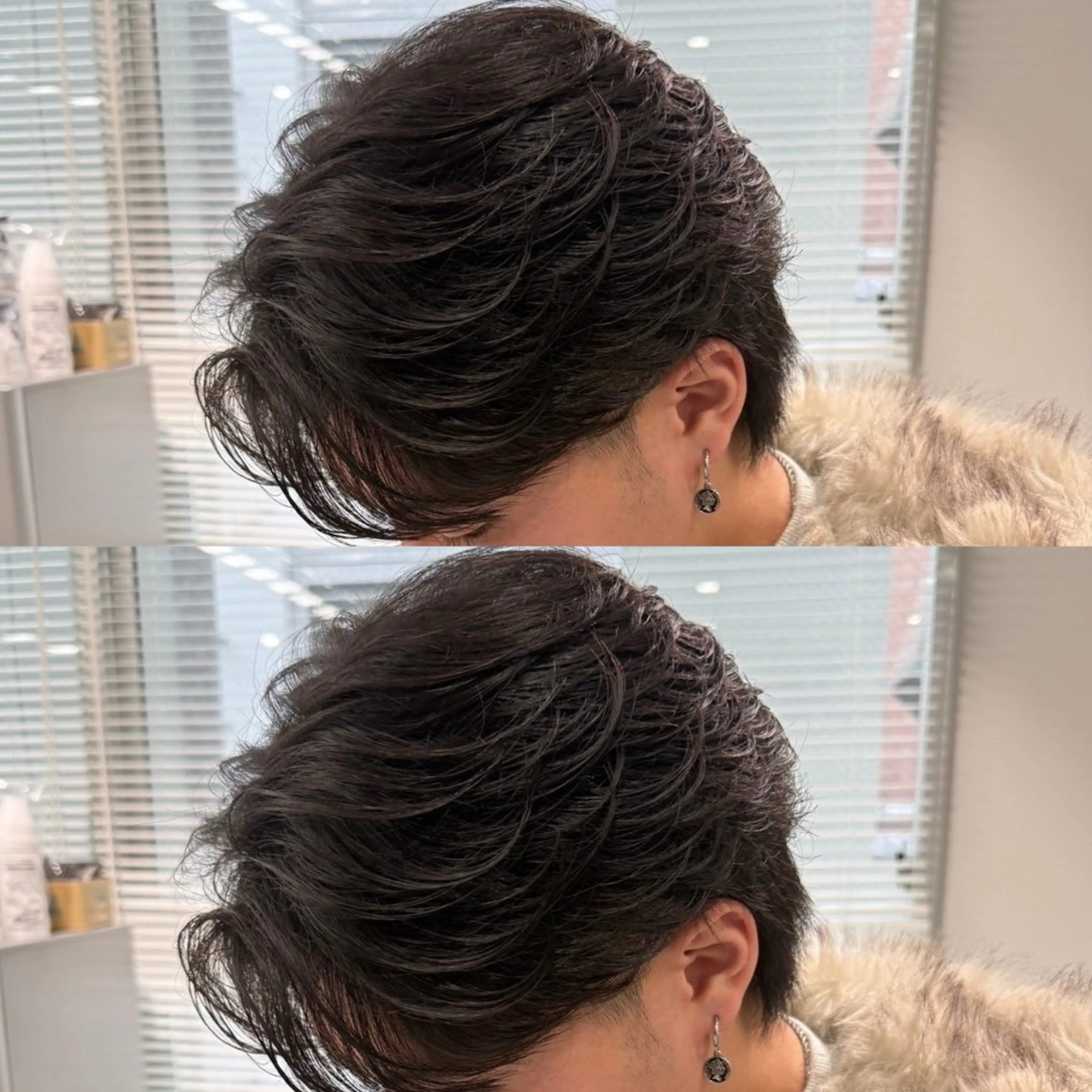 パーマ メンズ 渋谷サーフカール アメカジ美容師のヘアスタイル
