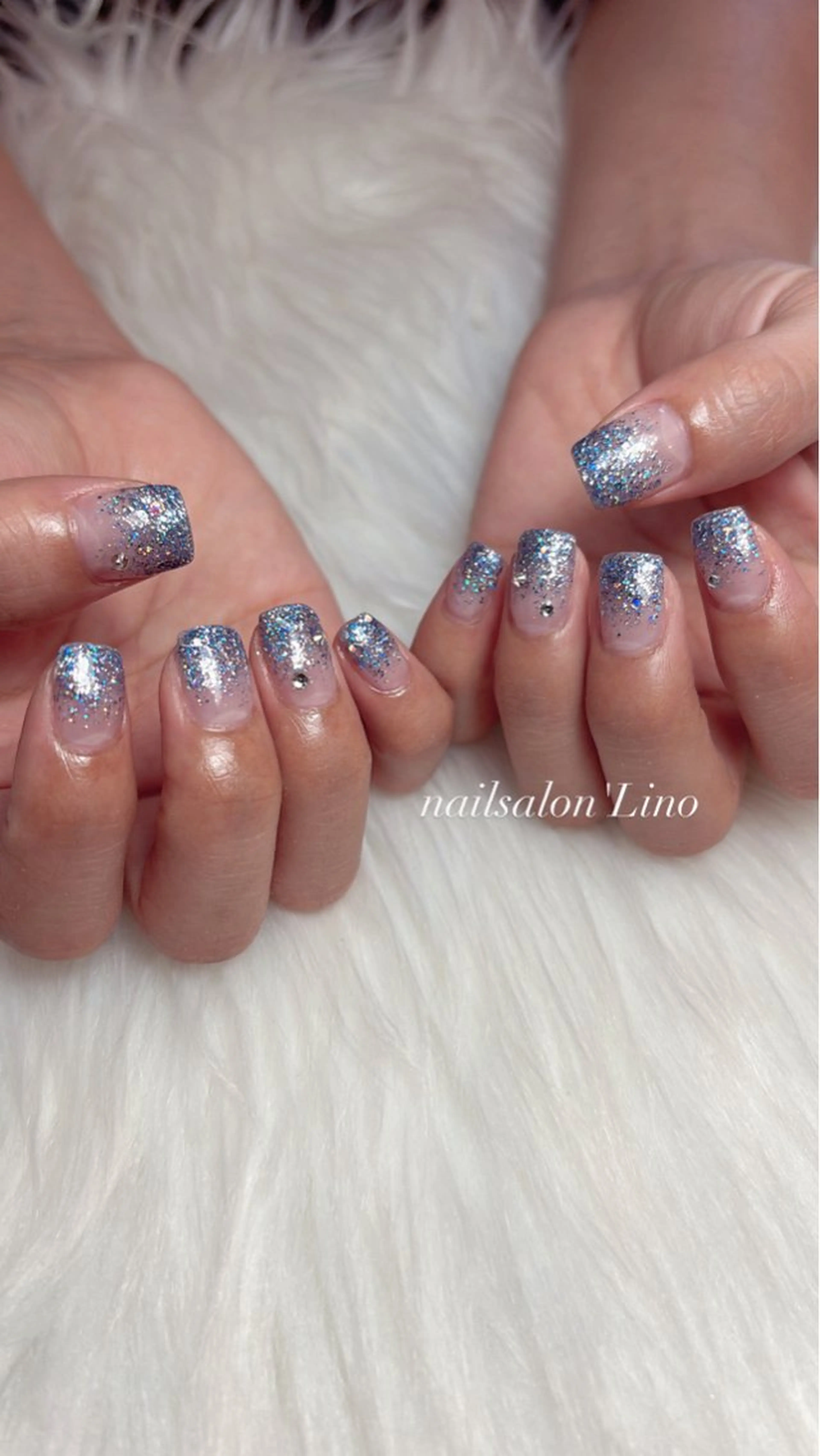 𓇼カラーorラメグラデーション オフありの写真