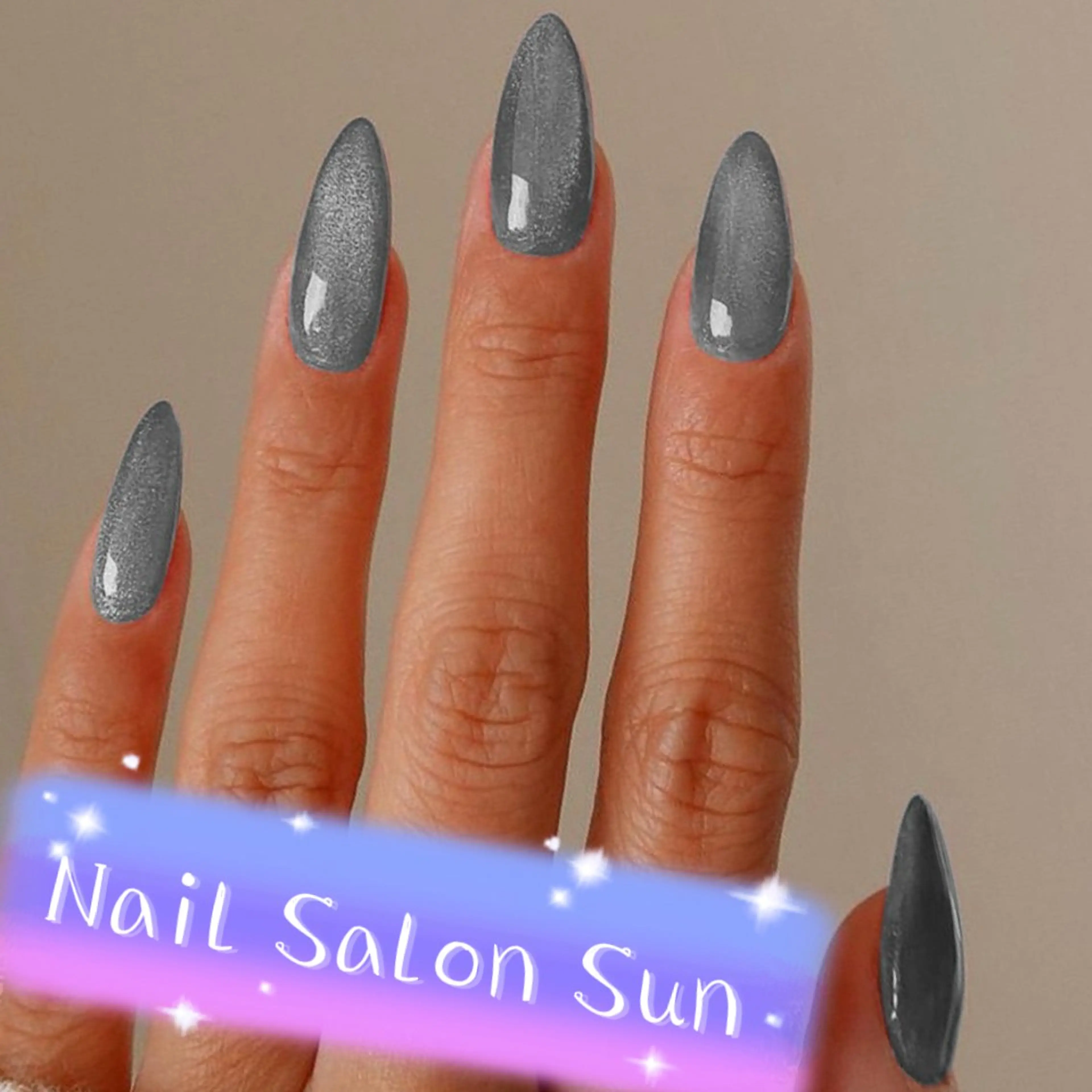 ネイル マグネットネイル ハンドネイル Sun Nail サン ネイルサロンのネイルデザイン