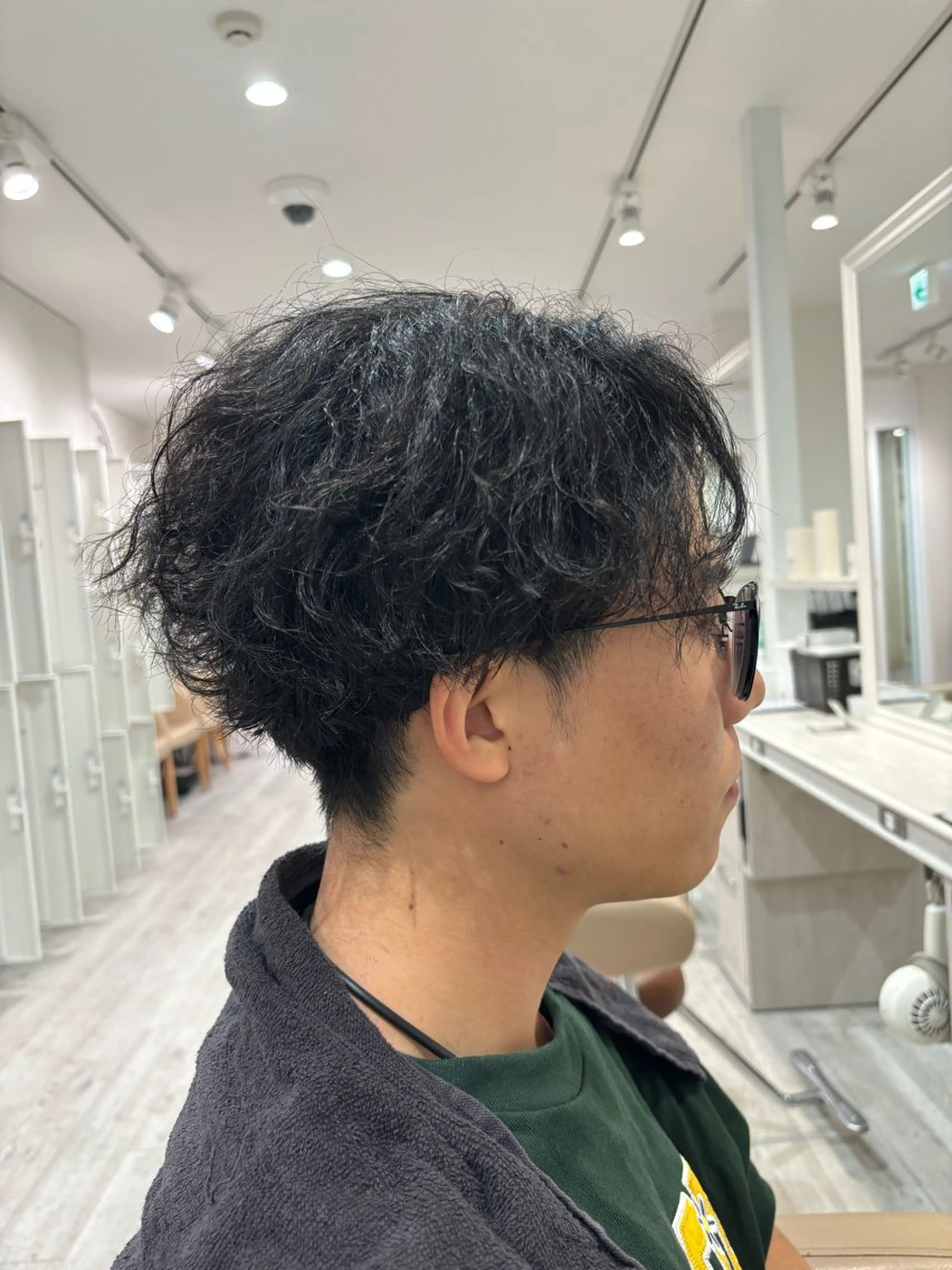 メンズ メンズパーマ カット Ash本八幡 🩵ྀི菊地のヘアスタイル