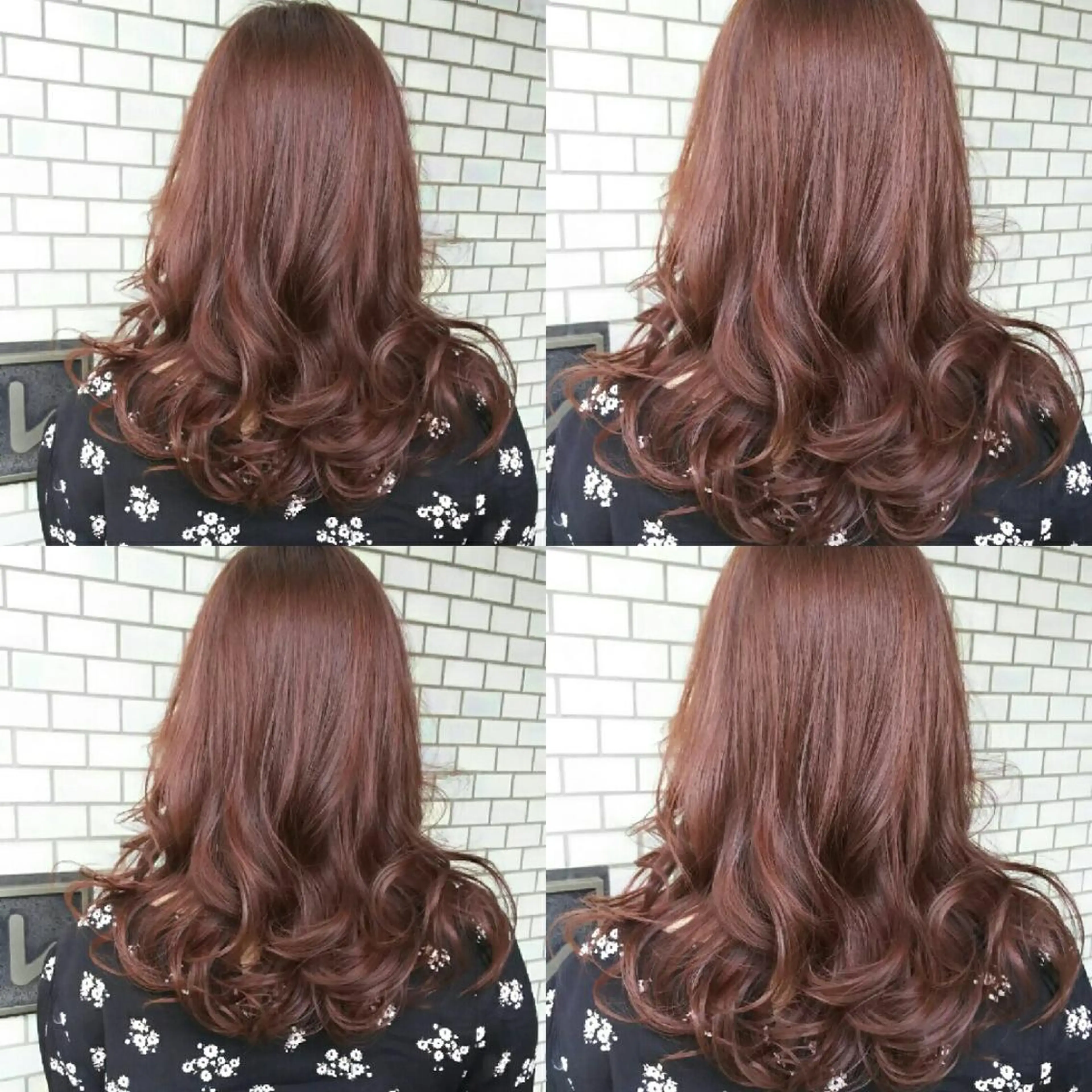 ロング カラー イルミナカラー バイオレットカラー 藤森 希美のヘアスタイル