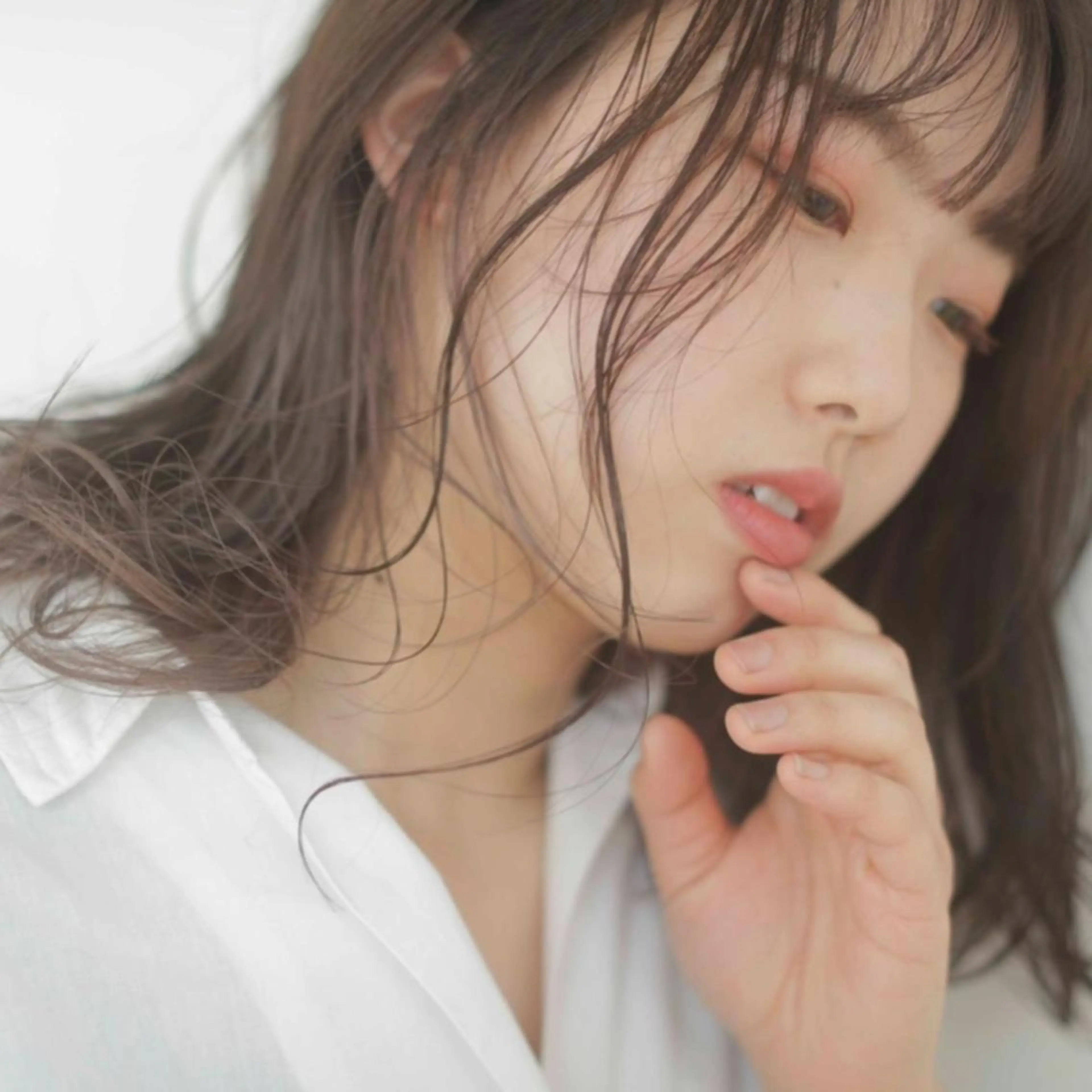 ロング カラー ヘアアレンジ Sylph　井関 唯のマツエク・マツパデザイン