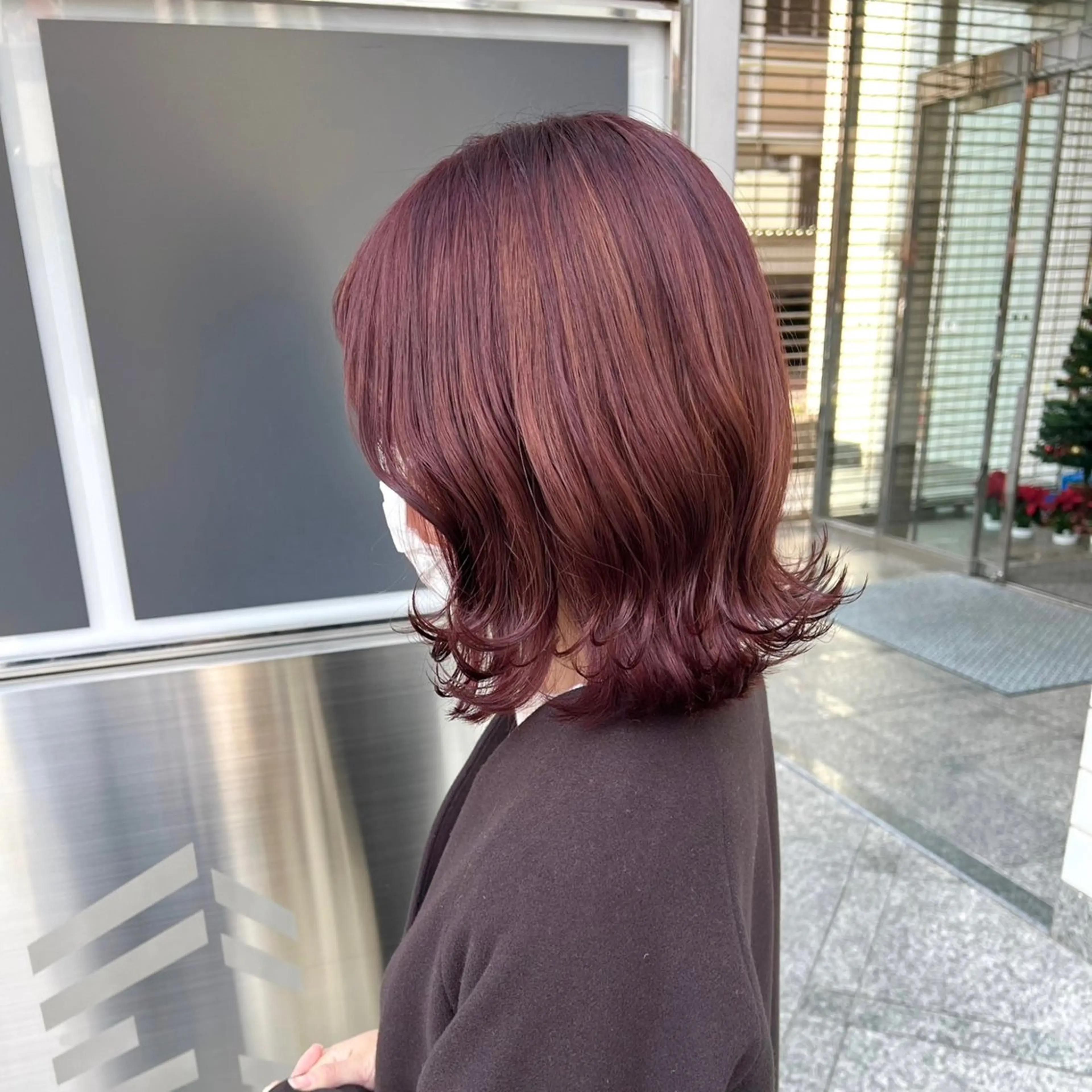 ショート カラー ラベンダーカラー ピンクカラー ピンクラベンダー ParveMix 🪽鳥取彩花のヘアスタイル