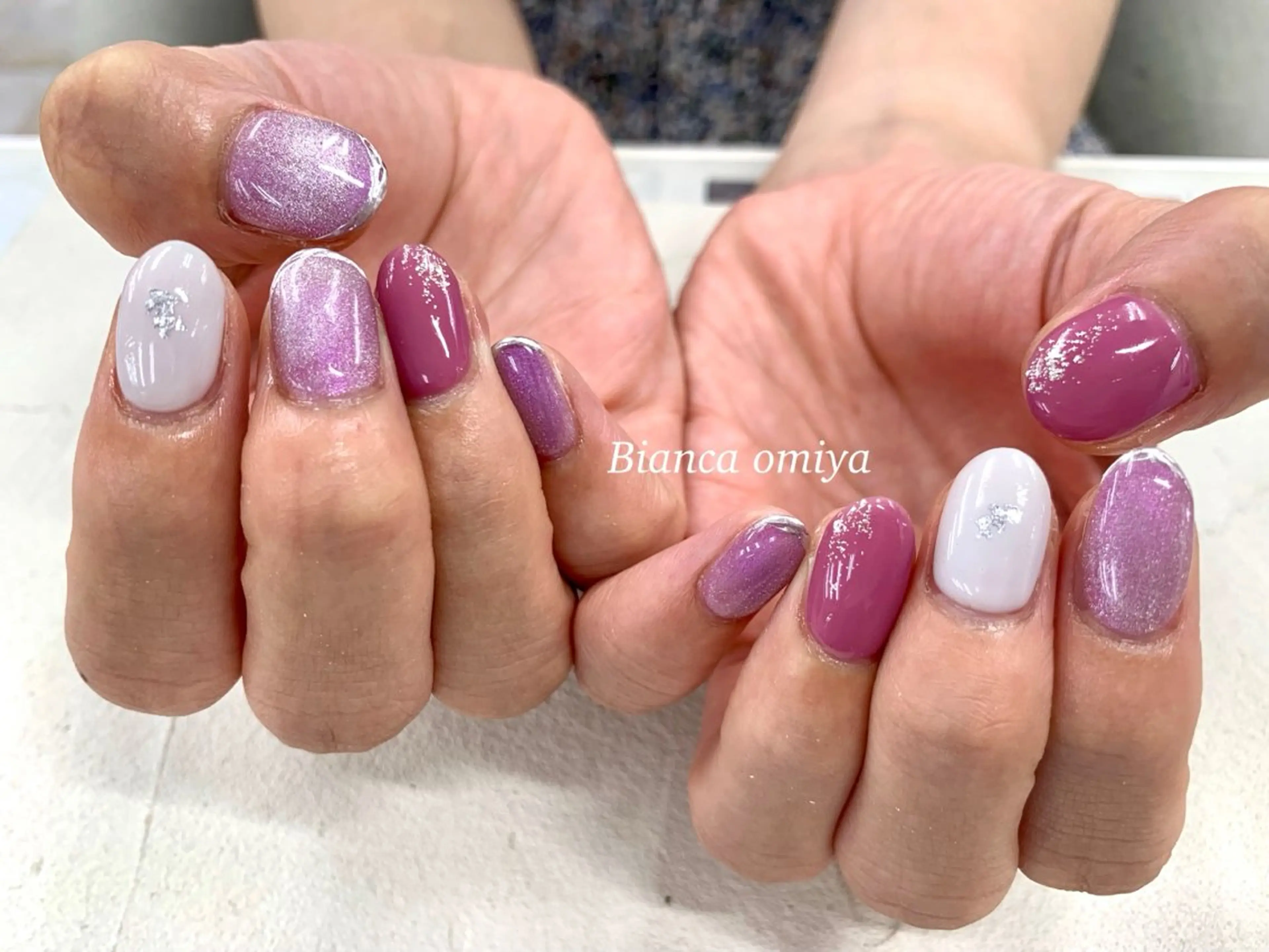 ネイル Bianca大宮 katoᕱ⑅ᕱﾞのネイルデザイン