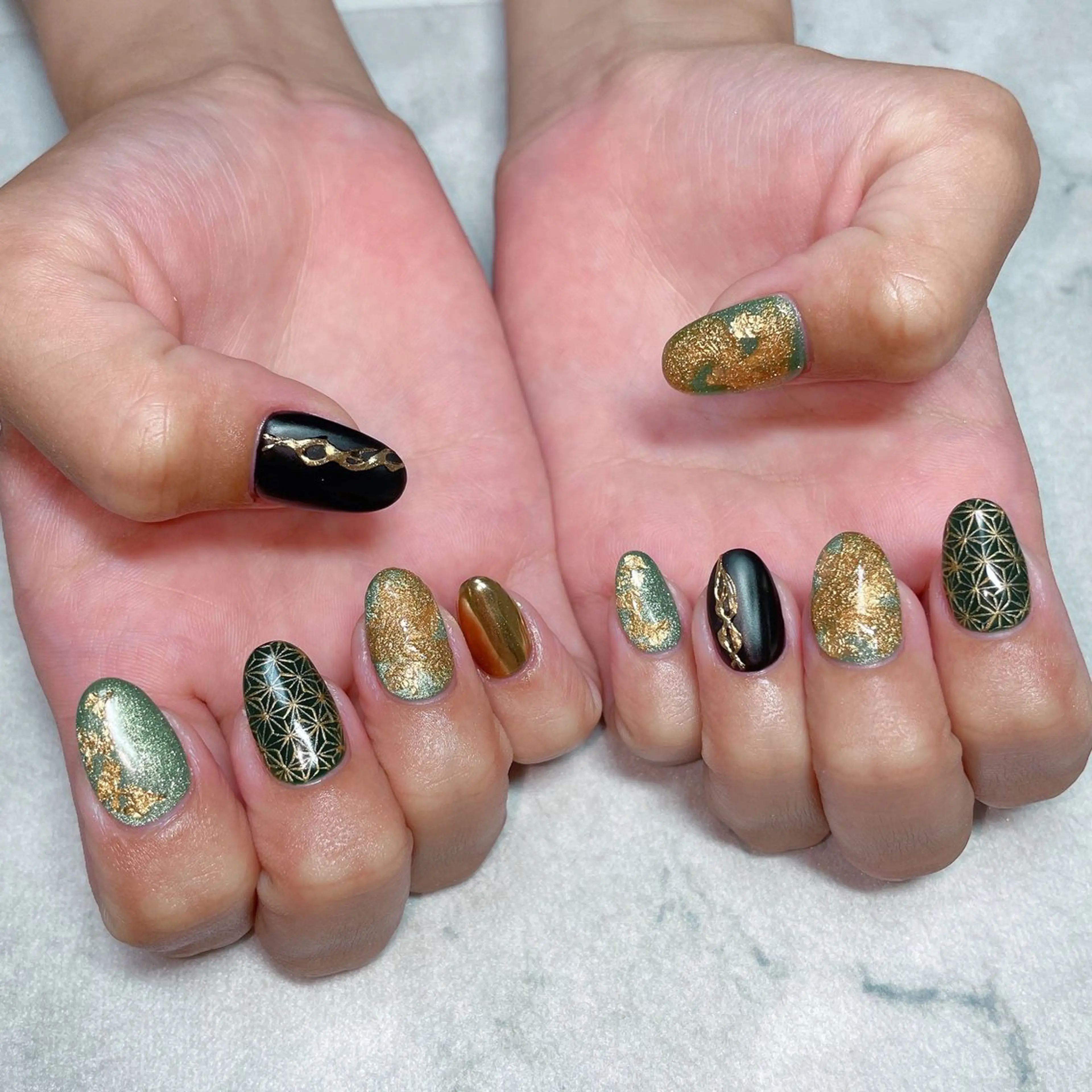 ネイル ハンドネイル Jeremy ♡ HARUKAのネイルデザイン