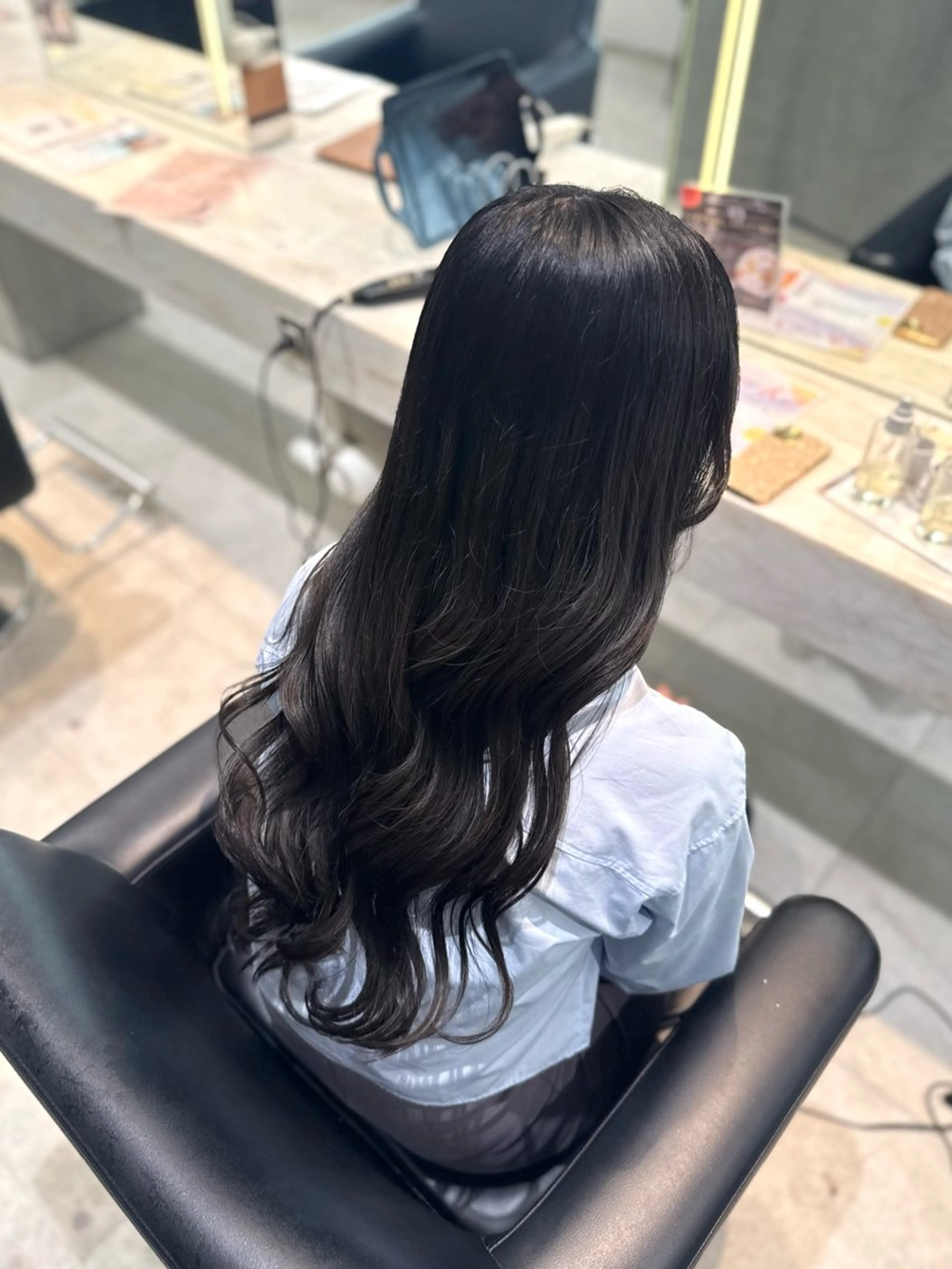 ロング カラー ヘアカラー トリートメント 透明感カラー/ アレンジ✩akaneのヘアスタイル