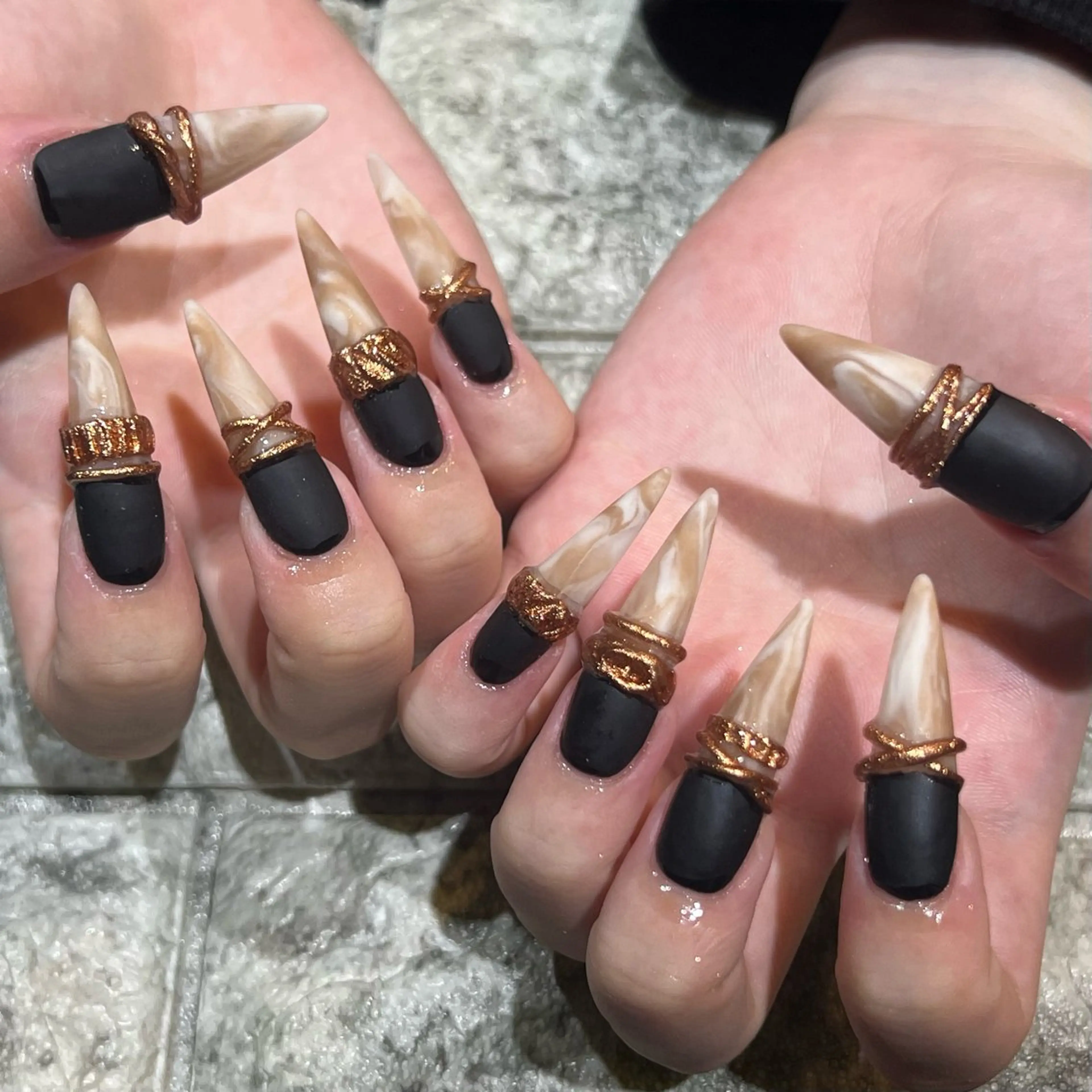 ネイル ミラーネイル ハンドネイル 【スカルプ専門店】 RounGe町田店のネイルデザイン