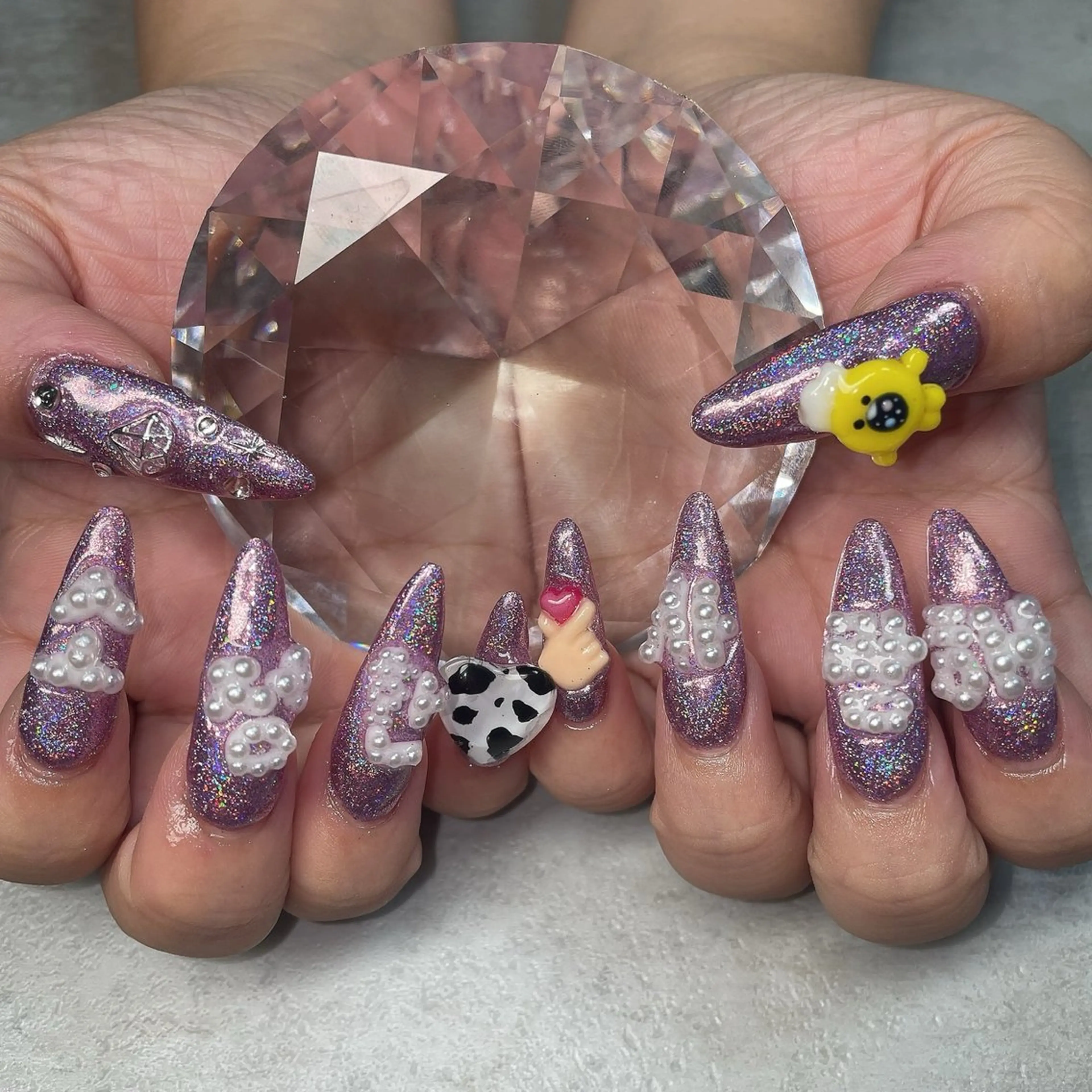 ネイル ネイルチップ shino .のネイルデザイン