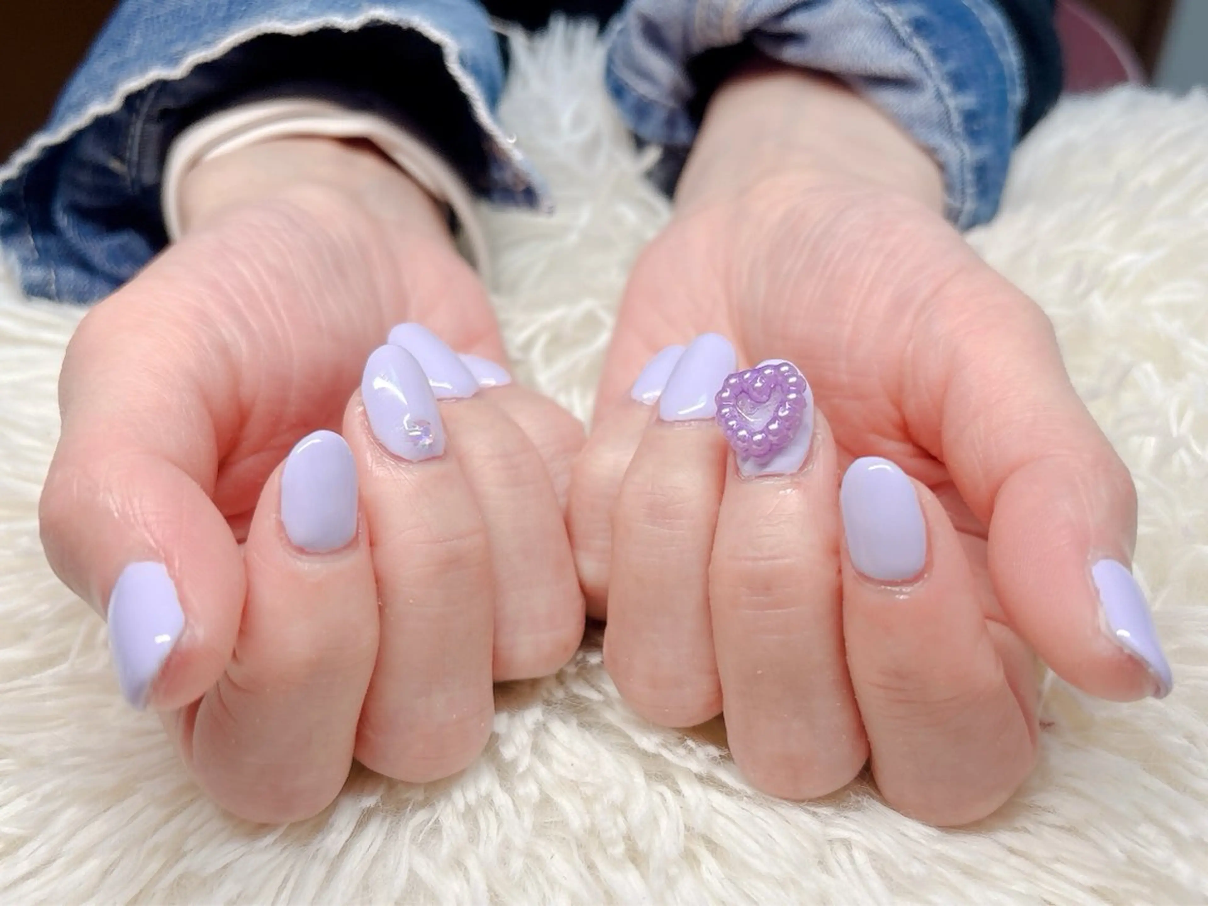 ネイル ハンドネイル パッチリオメメ Lianaのネイルデザイン