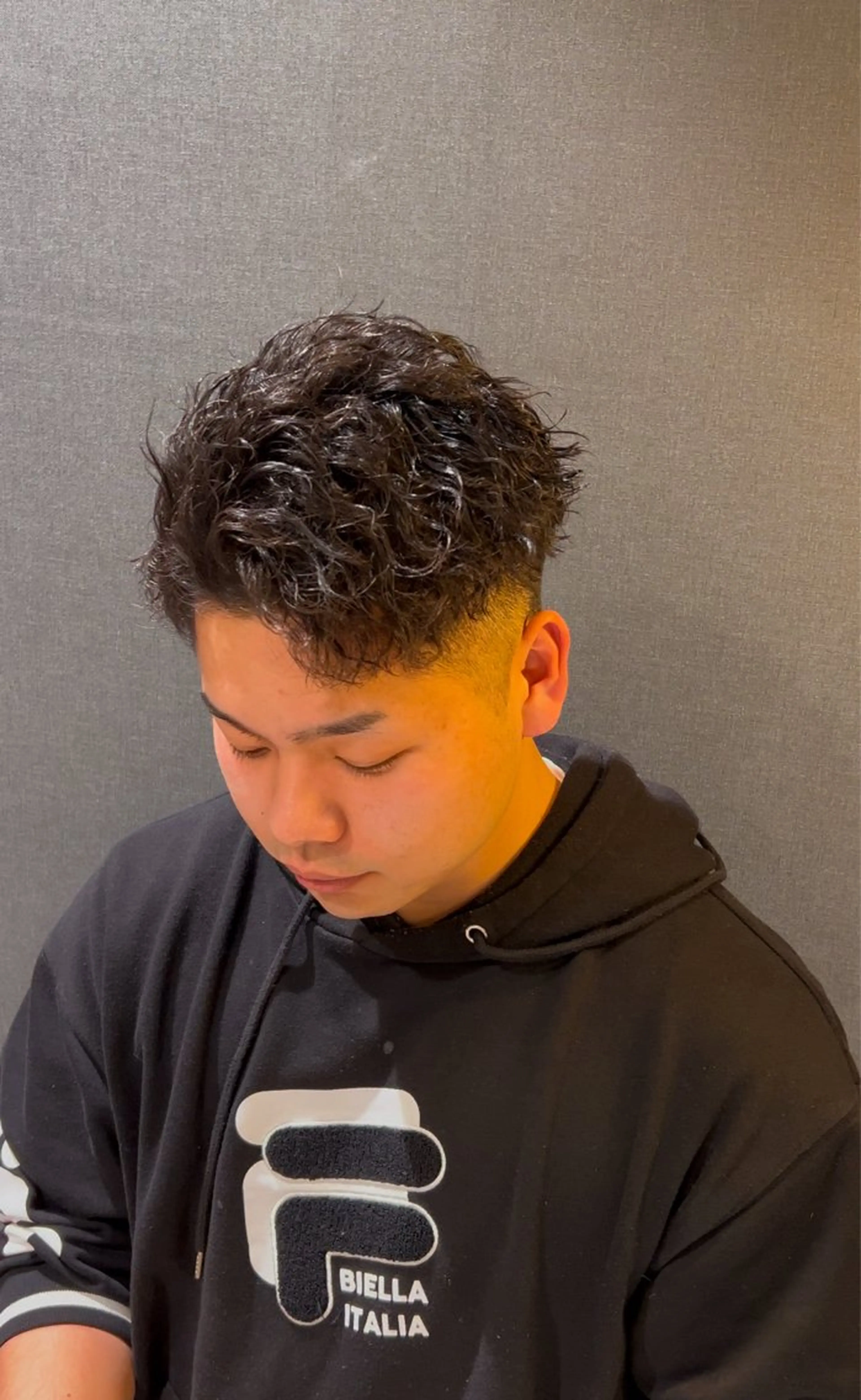 パーマ メンズ カット パーマ 一宮/稲沢/あま市 /小林好裕のヘアスタイル