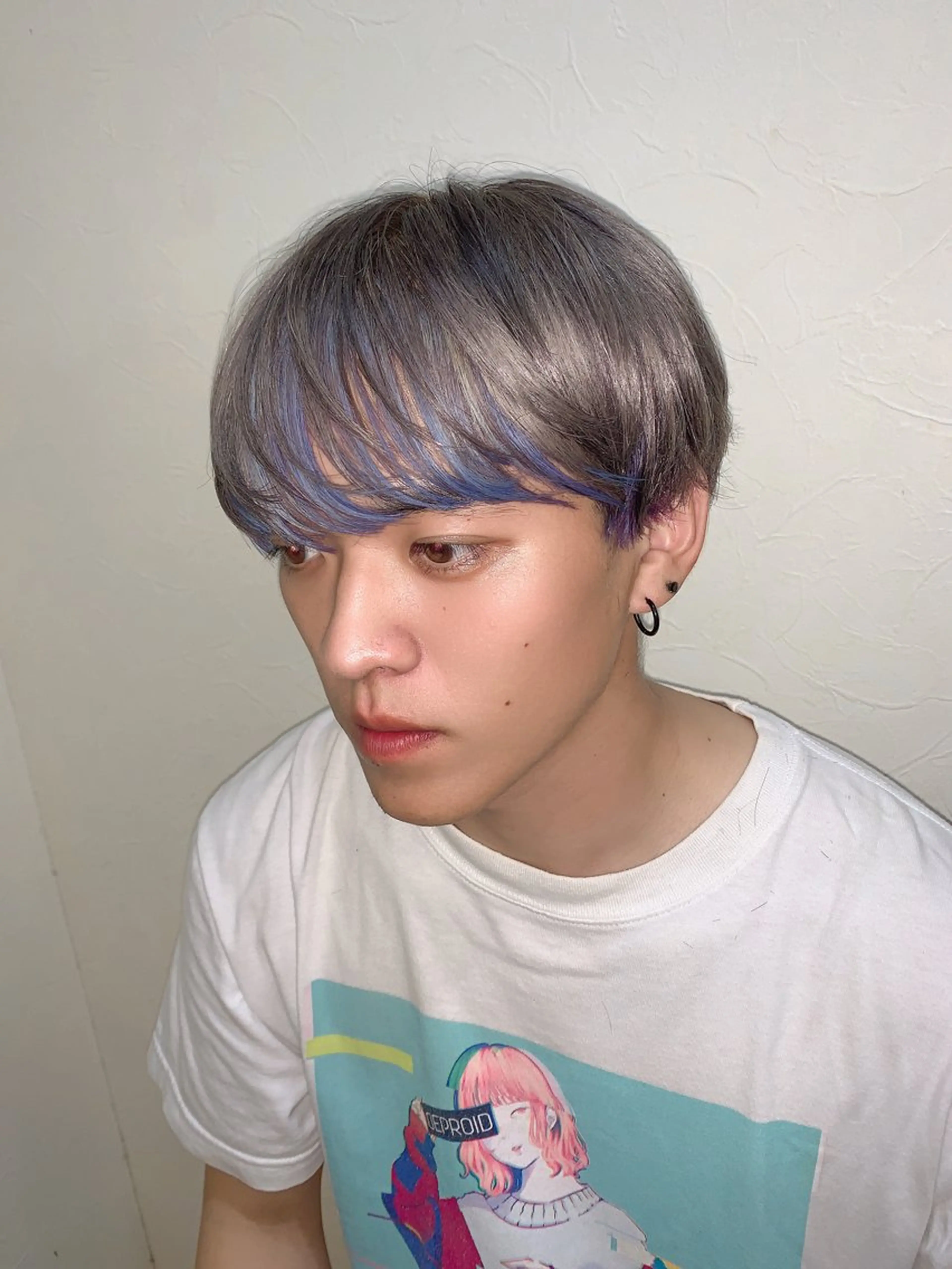 カラー メンズ [渋谷美容師] 玲弥のヘアスタイル