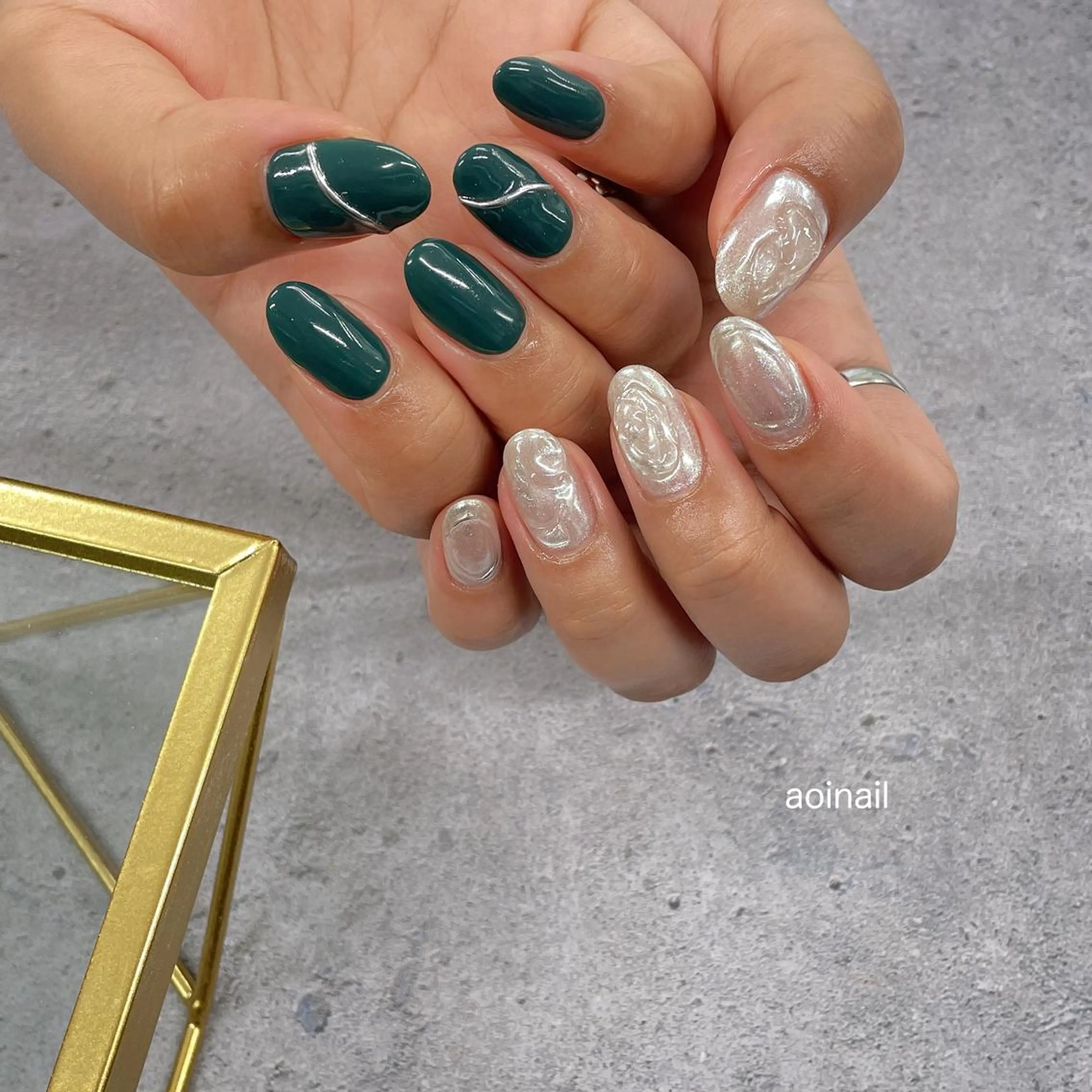 ネイル ニュアンスネイル NAIL SALON le'anaのネイルデザイン