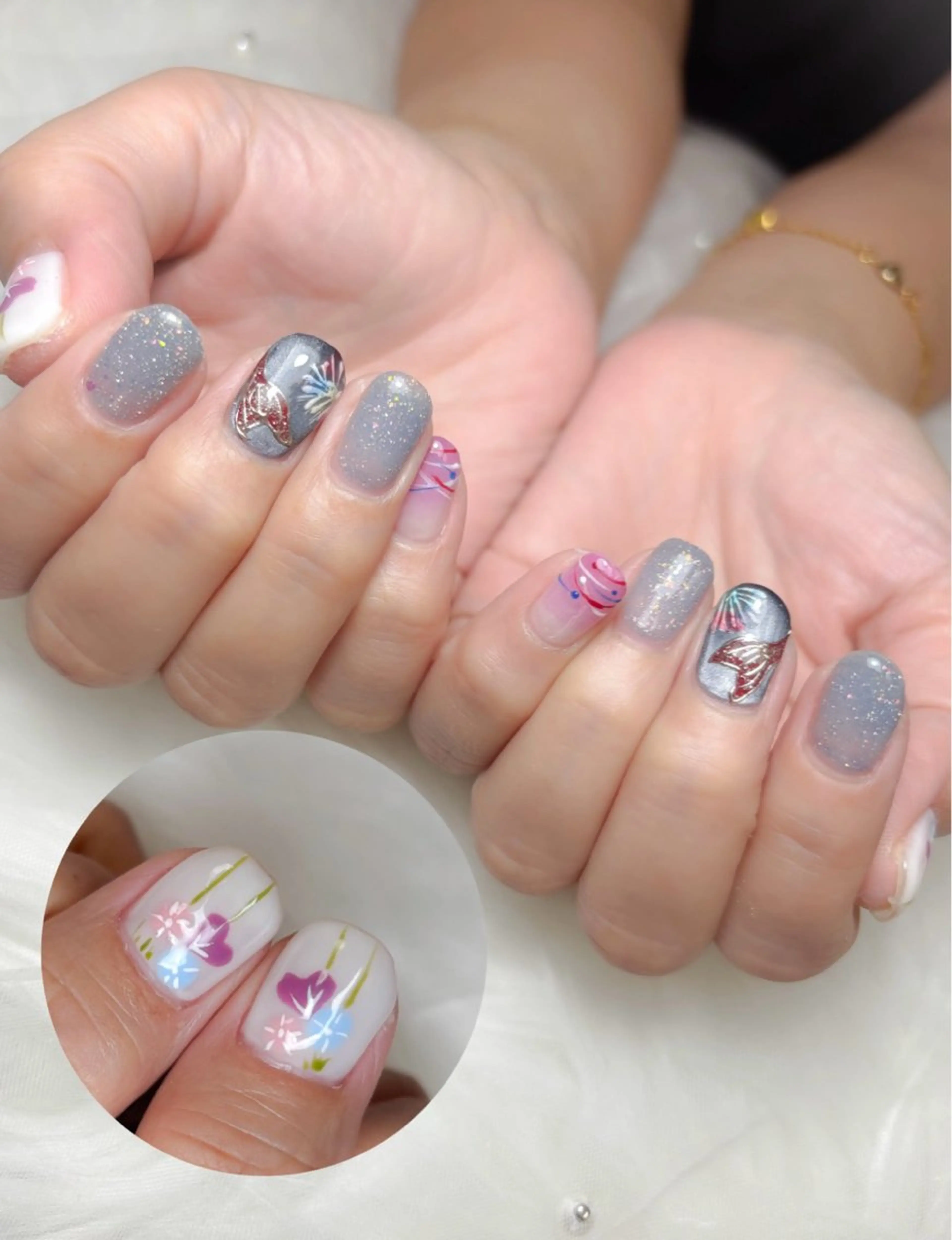 ネイル 黒瀬 奈津季のネイルデザイン