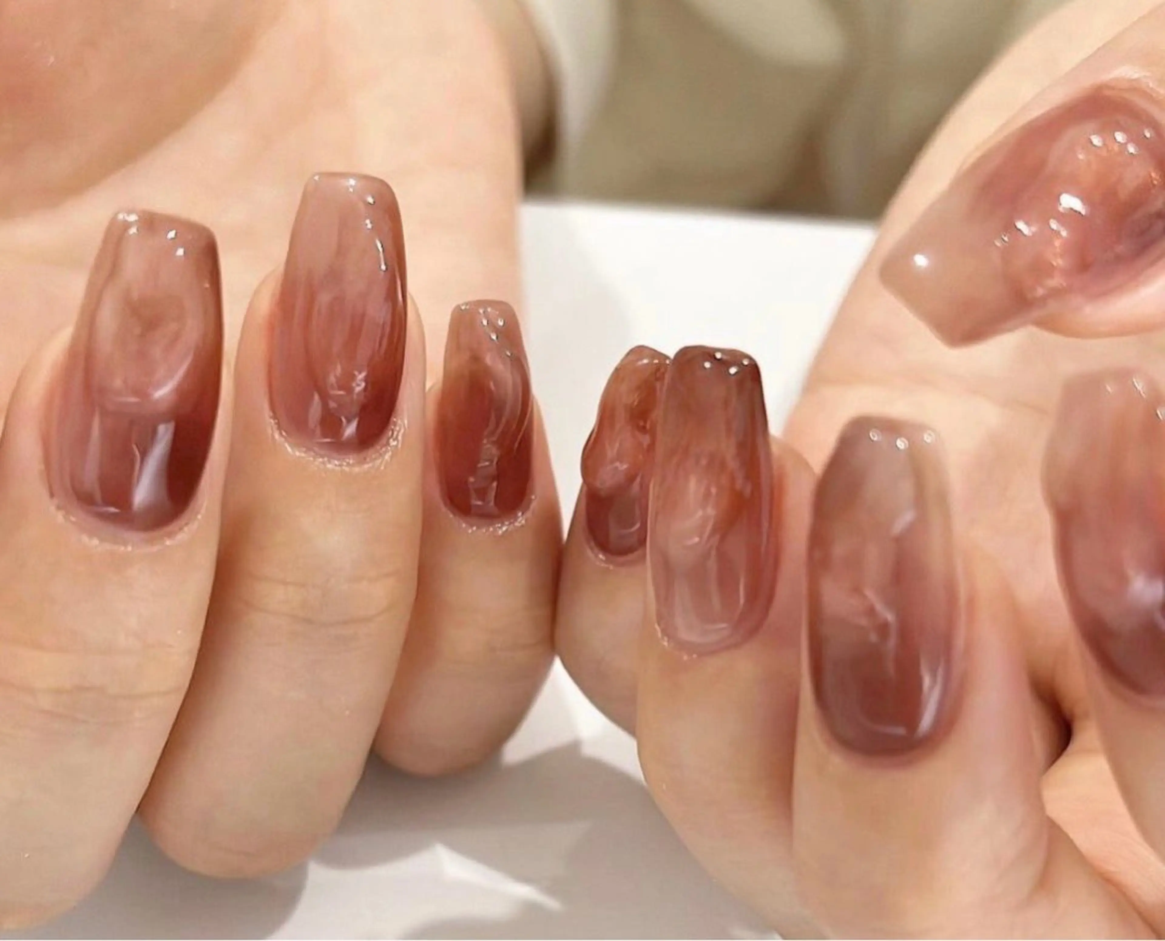 ネイル ハンドネイル 韓国ネイル 新大久保 💅Ayumiのネイルデザイン