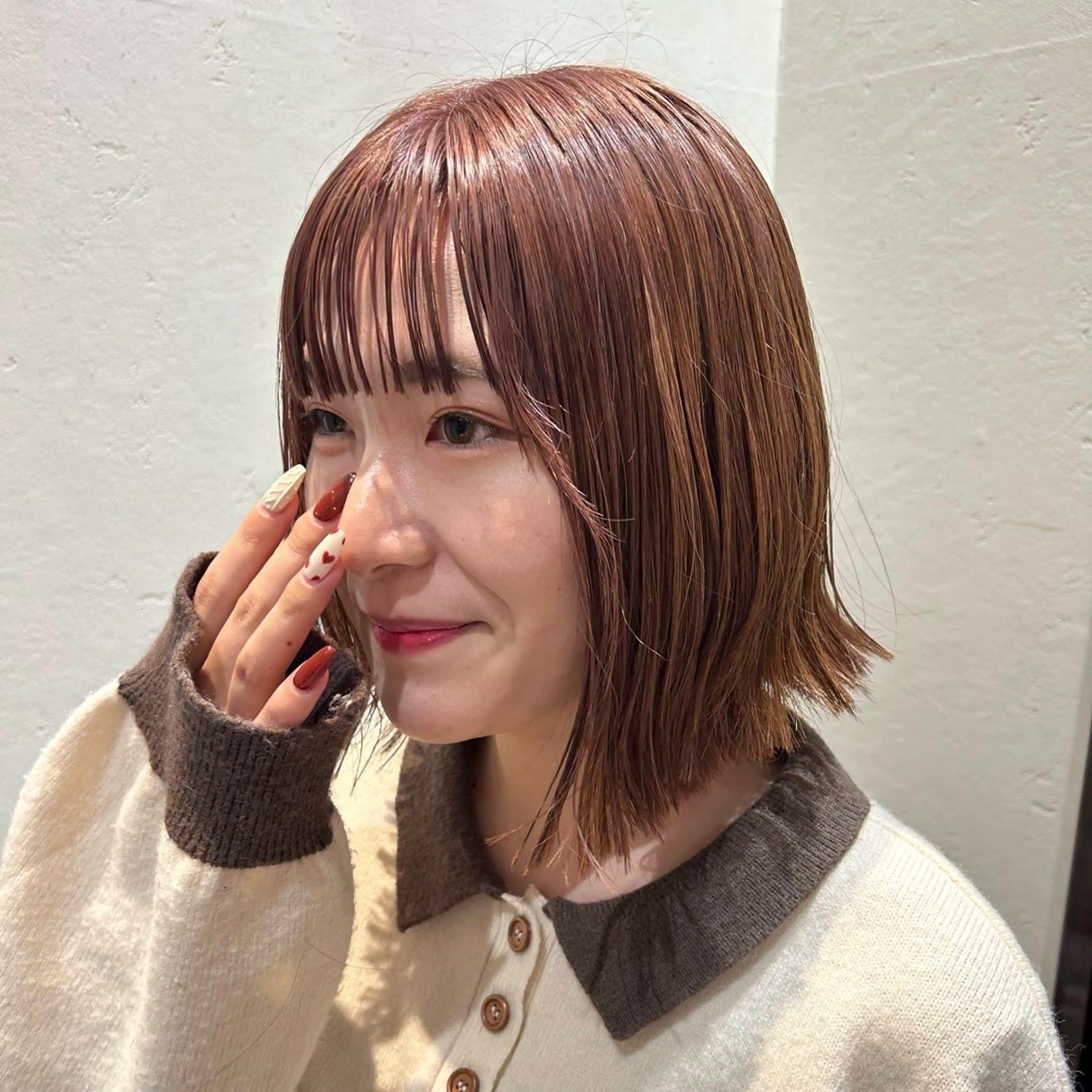 ミディアム カラー 🍒中川葵久美🍒 レイヤー/メンズのヘアスタイル