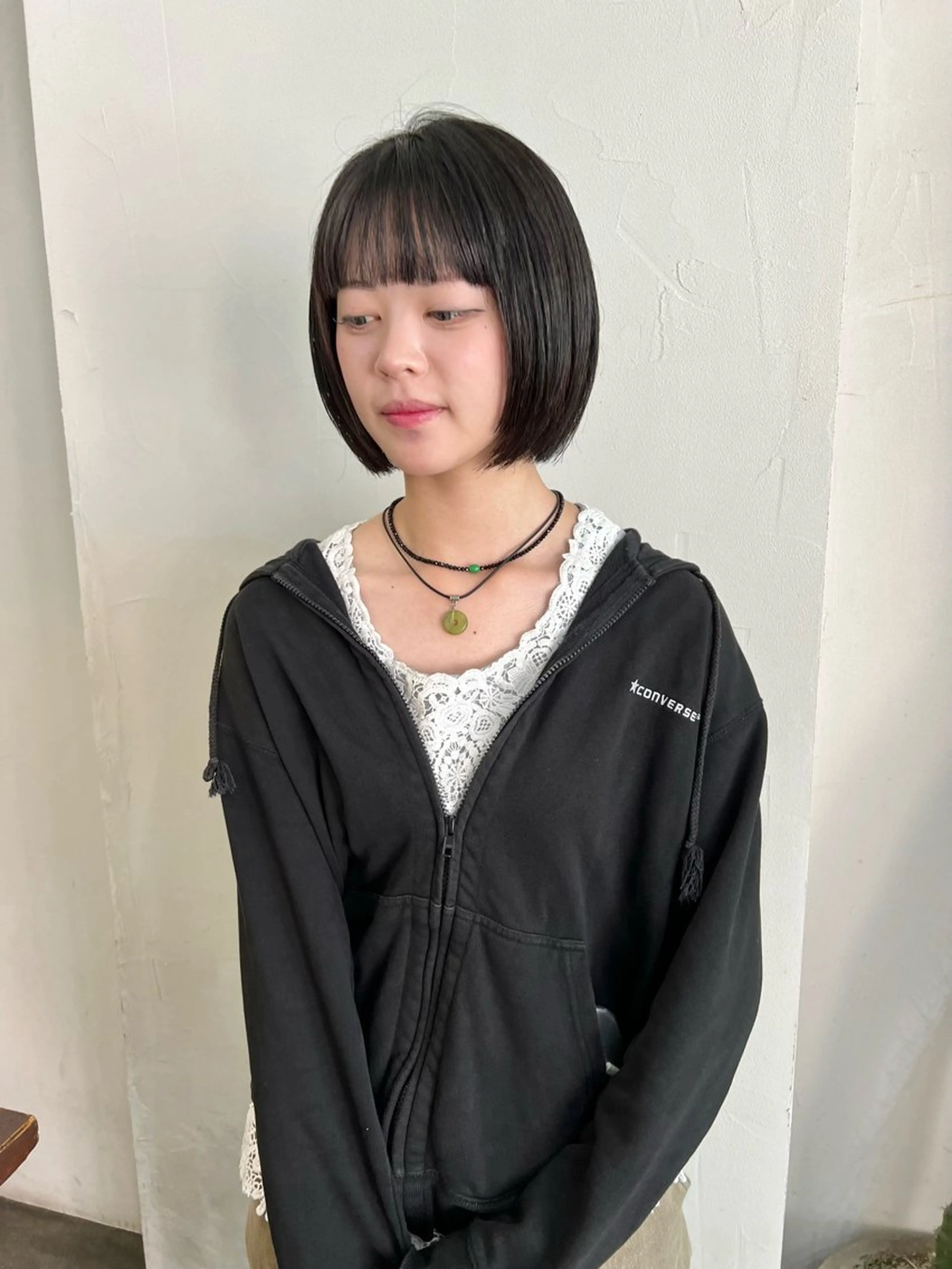 ショート ボブ カット 千葉 郁也のヘアスタイル