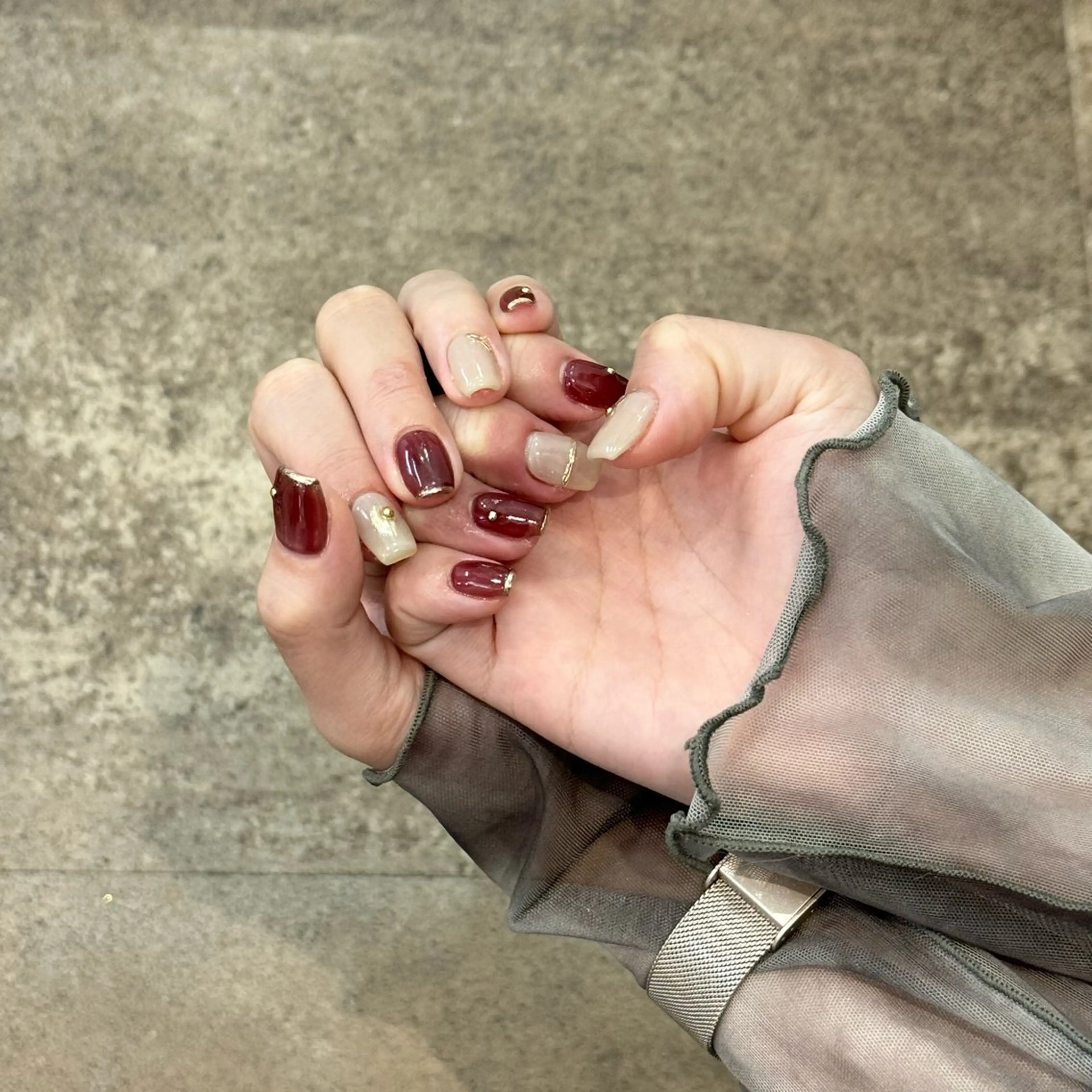 ネイル ハンドネイル WISTERIA kozueのネイルデザイン