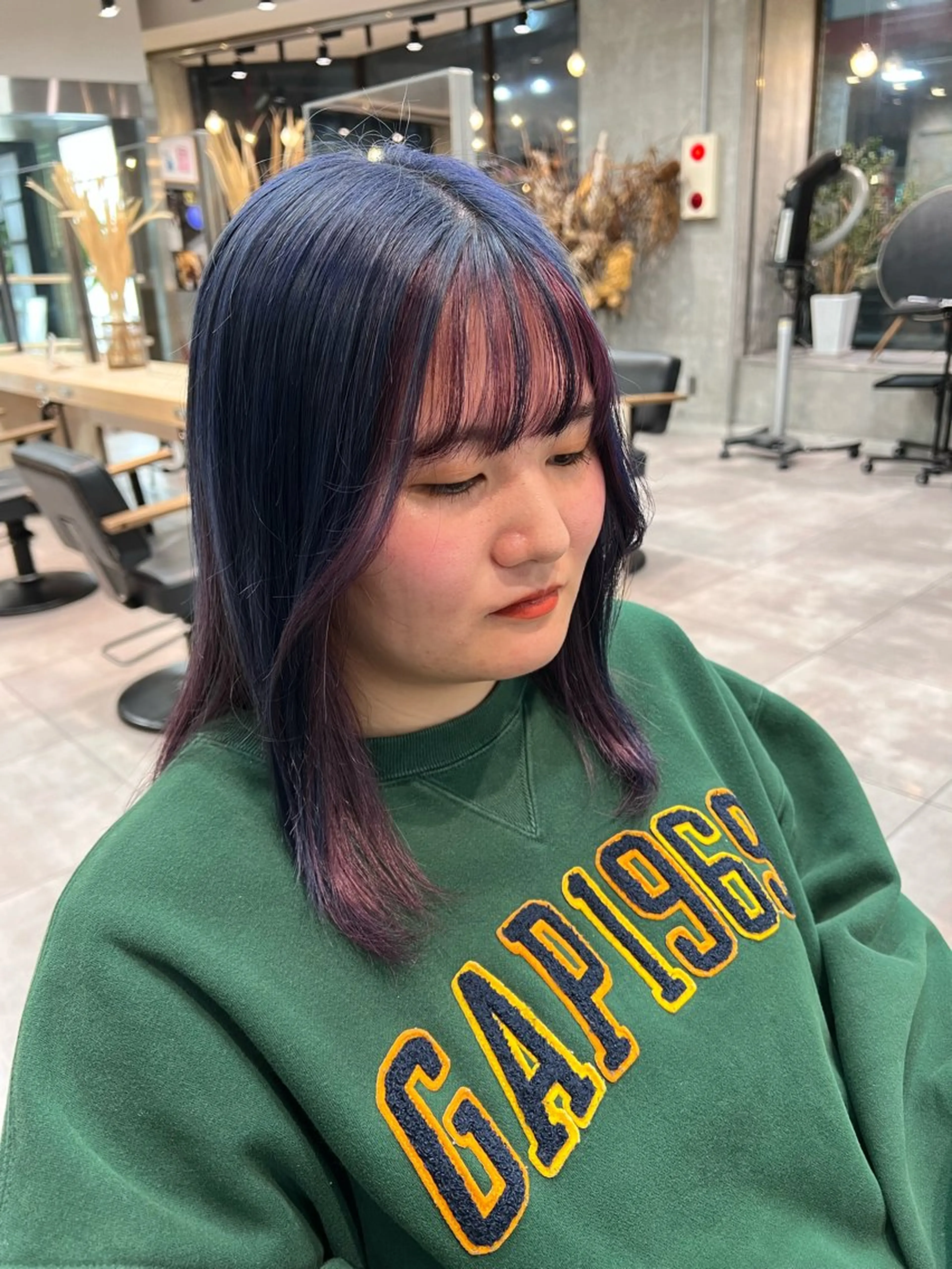 ミディアム カラー 🌞レイヤー×カラー 前川那津美🌞のヘアスタイル