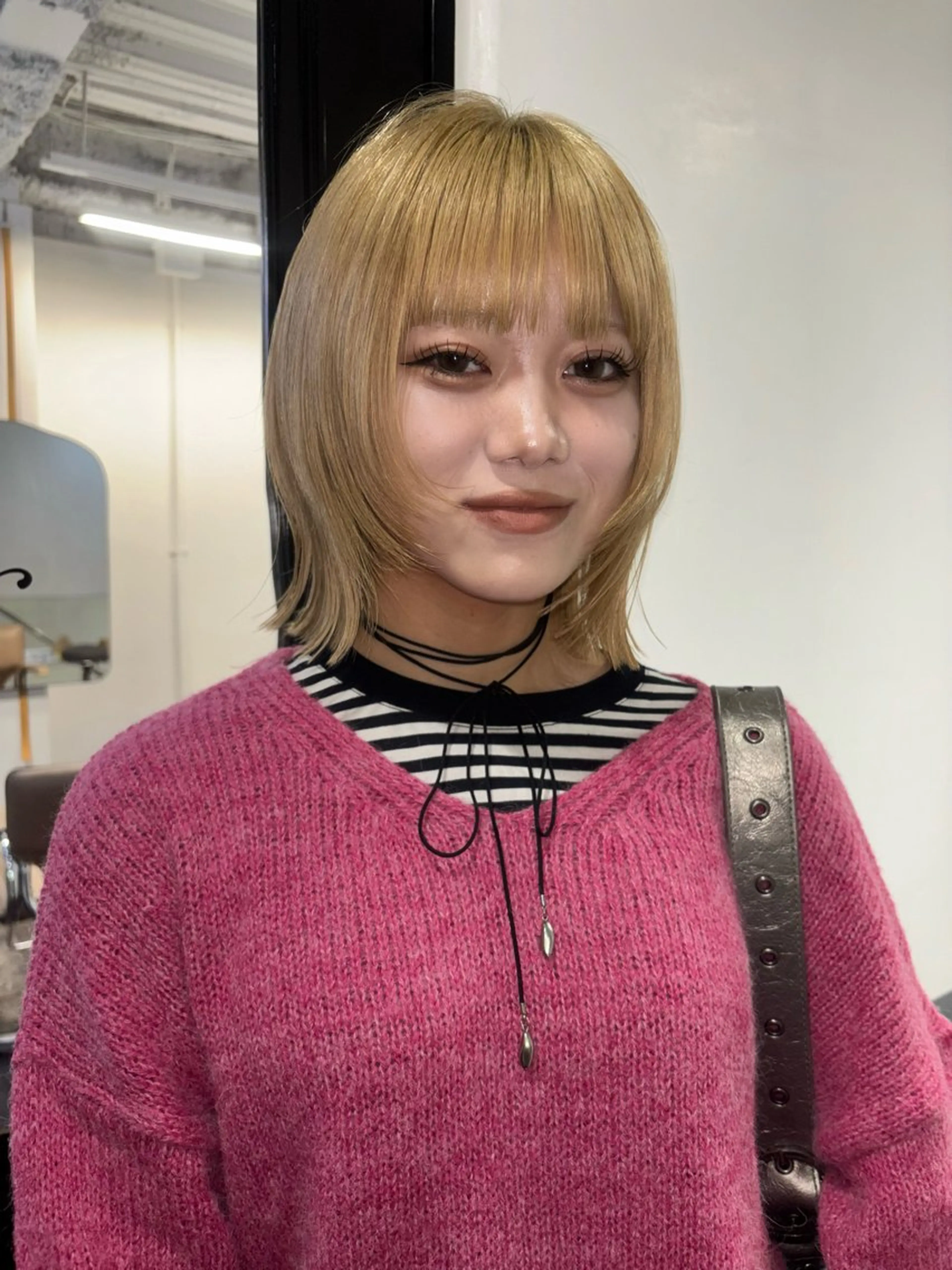 ショート レイヤーカット Hana/ハイトーン /レイヤーカットのヘアスタイル