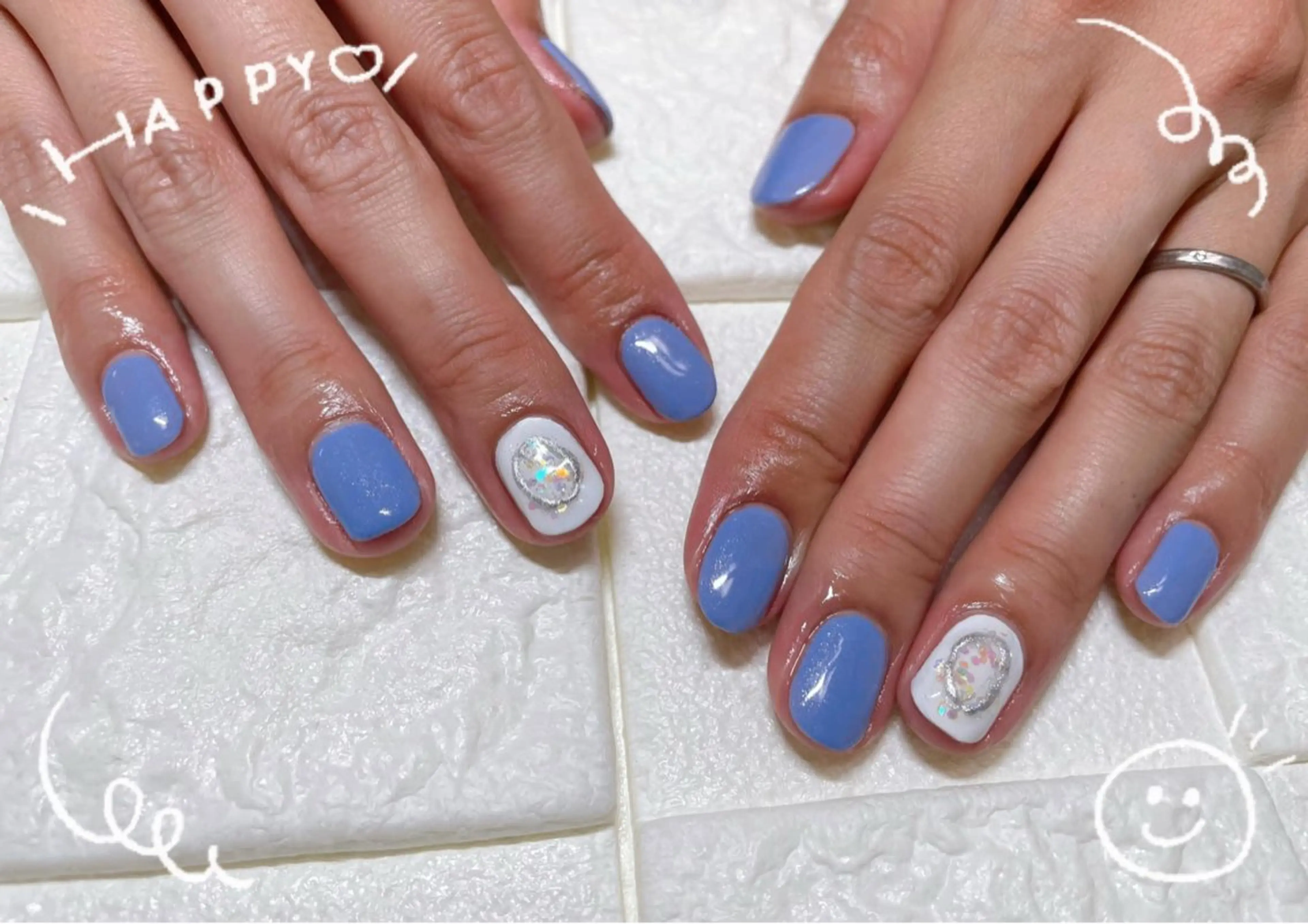 ネイル シンプルネイル nail salon シェリコのネイルデザイン