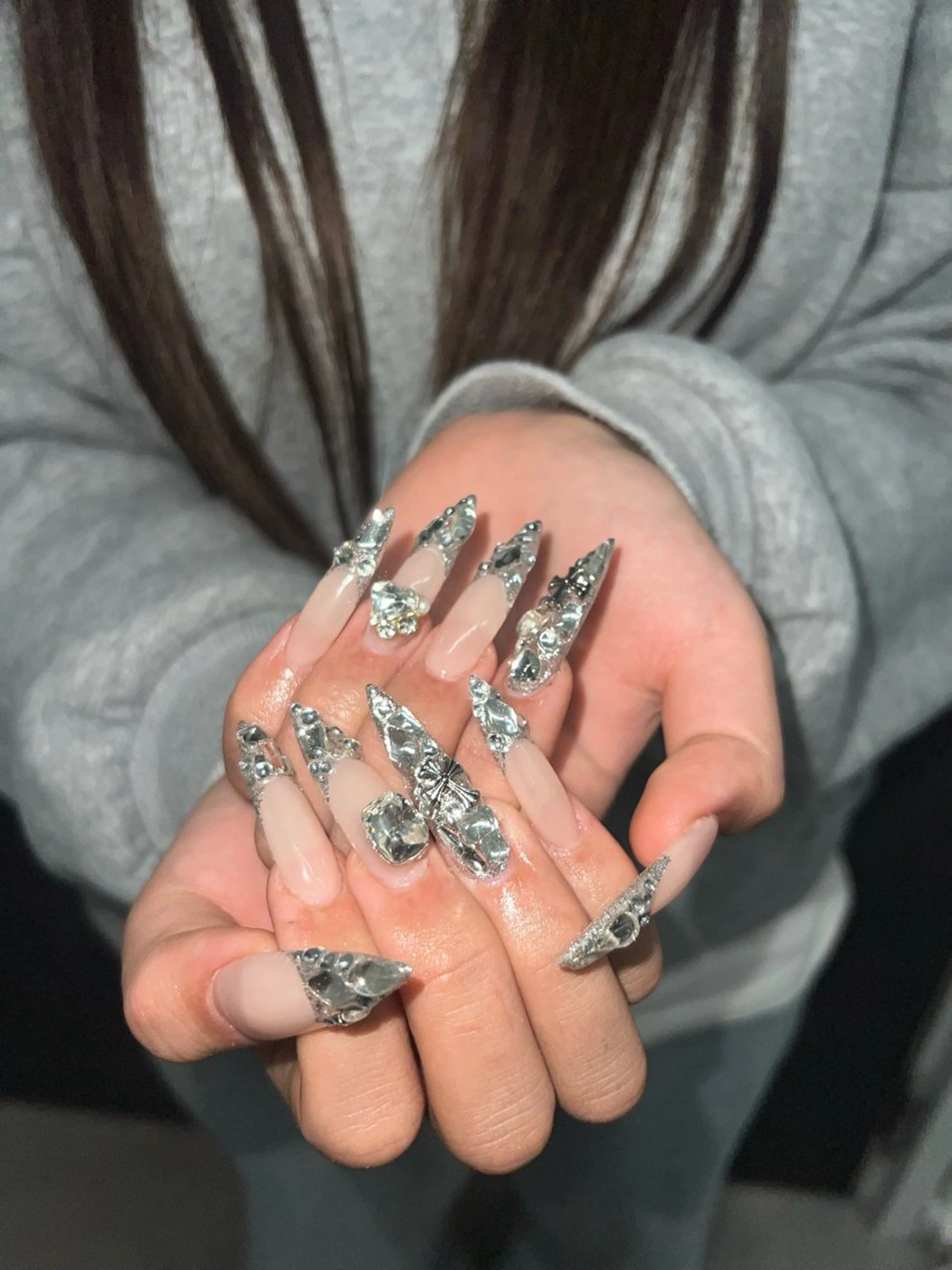 ネイル ハンドネイル ハンドケア 海外ネイル🇺🇸 個性派/YUUKAのネイルデザイン