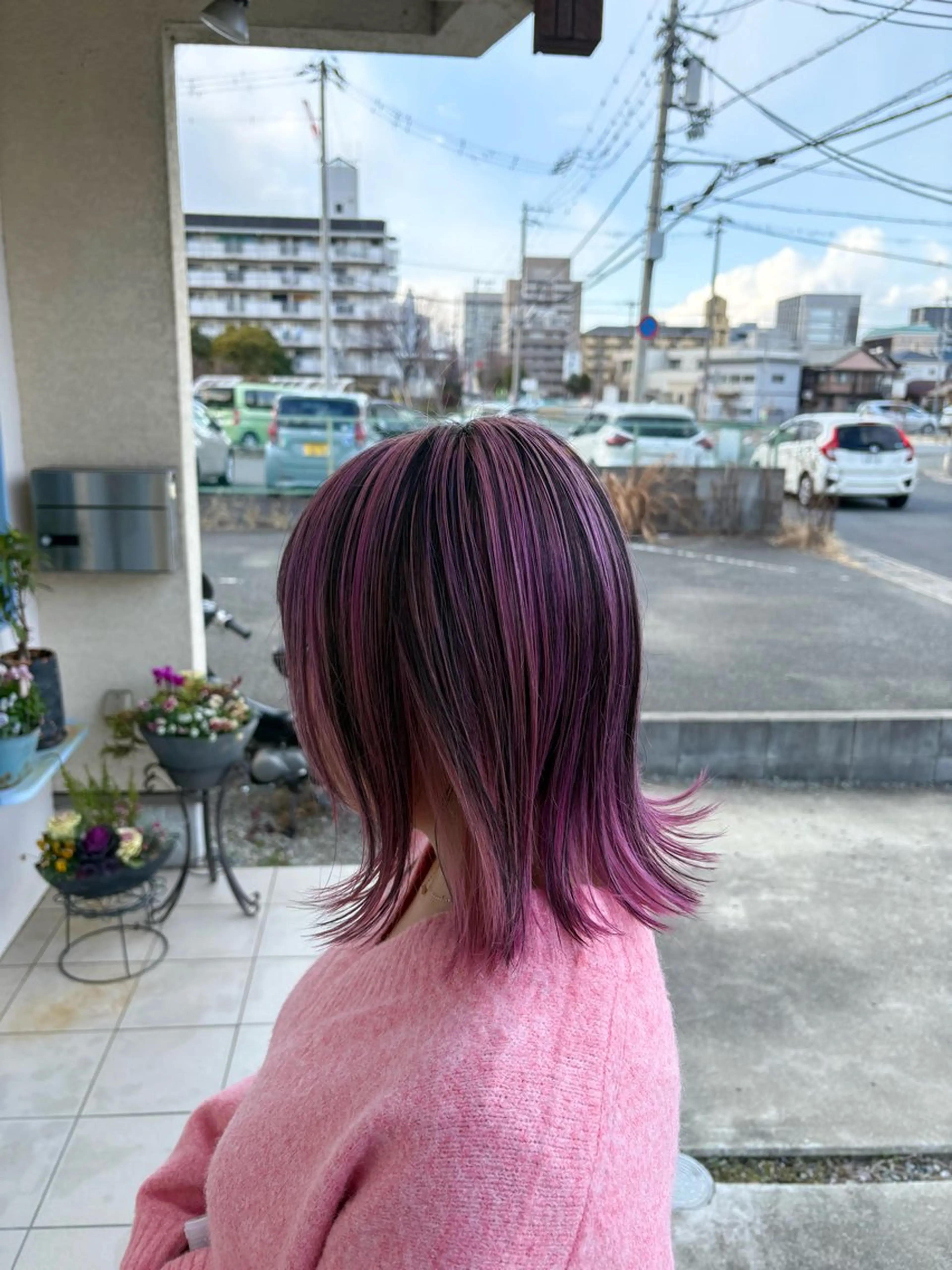 ミディアム レイヤーカット COEUR/ SHUEI👾のヘアスタイル