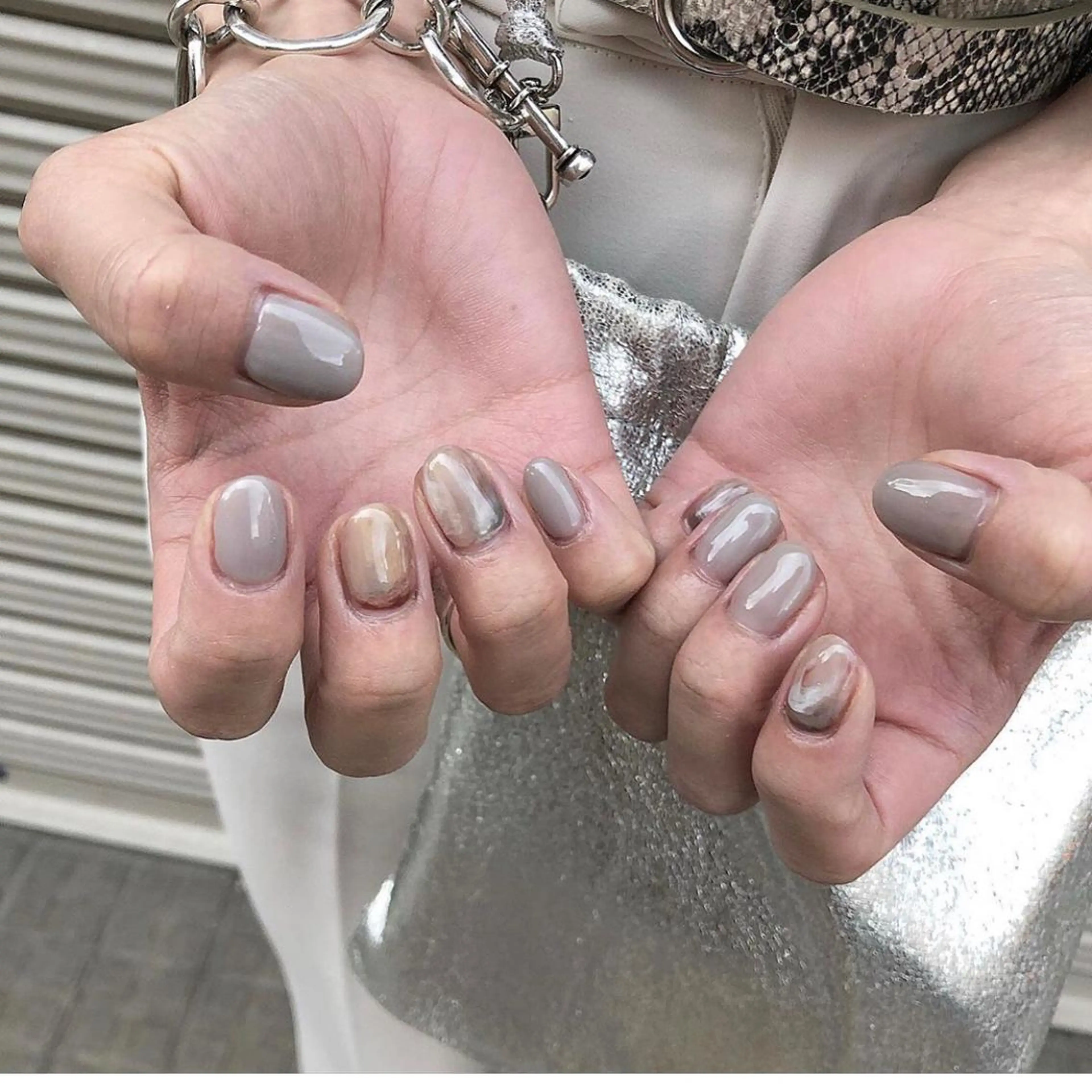 ネイル ニュアンスネイル nail salon granveilのネイルデザイン