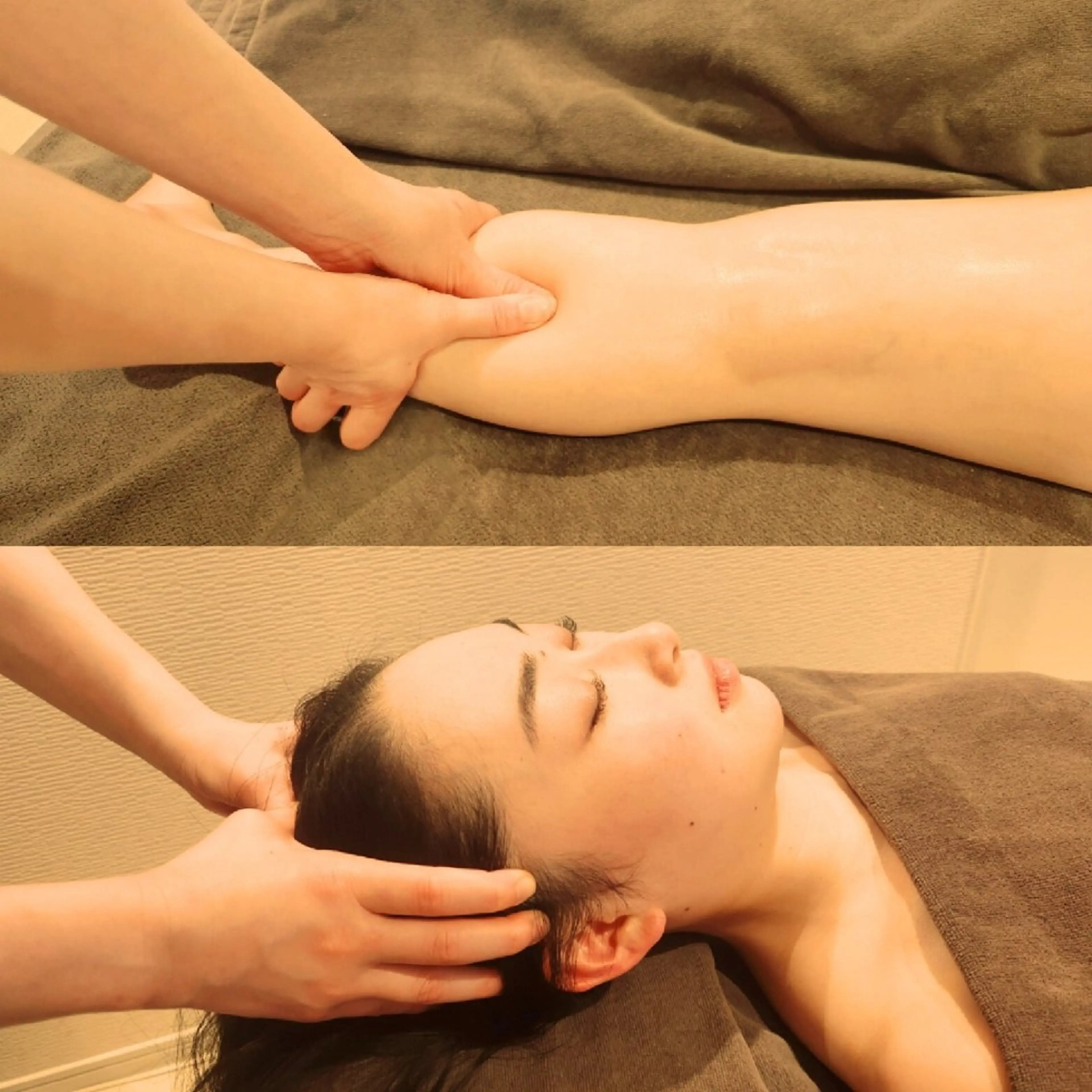 【PC作業の方に】全身オイルリンパマッサージ+ヘッドスパ90分¥11600→¥10600の写真