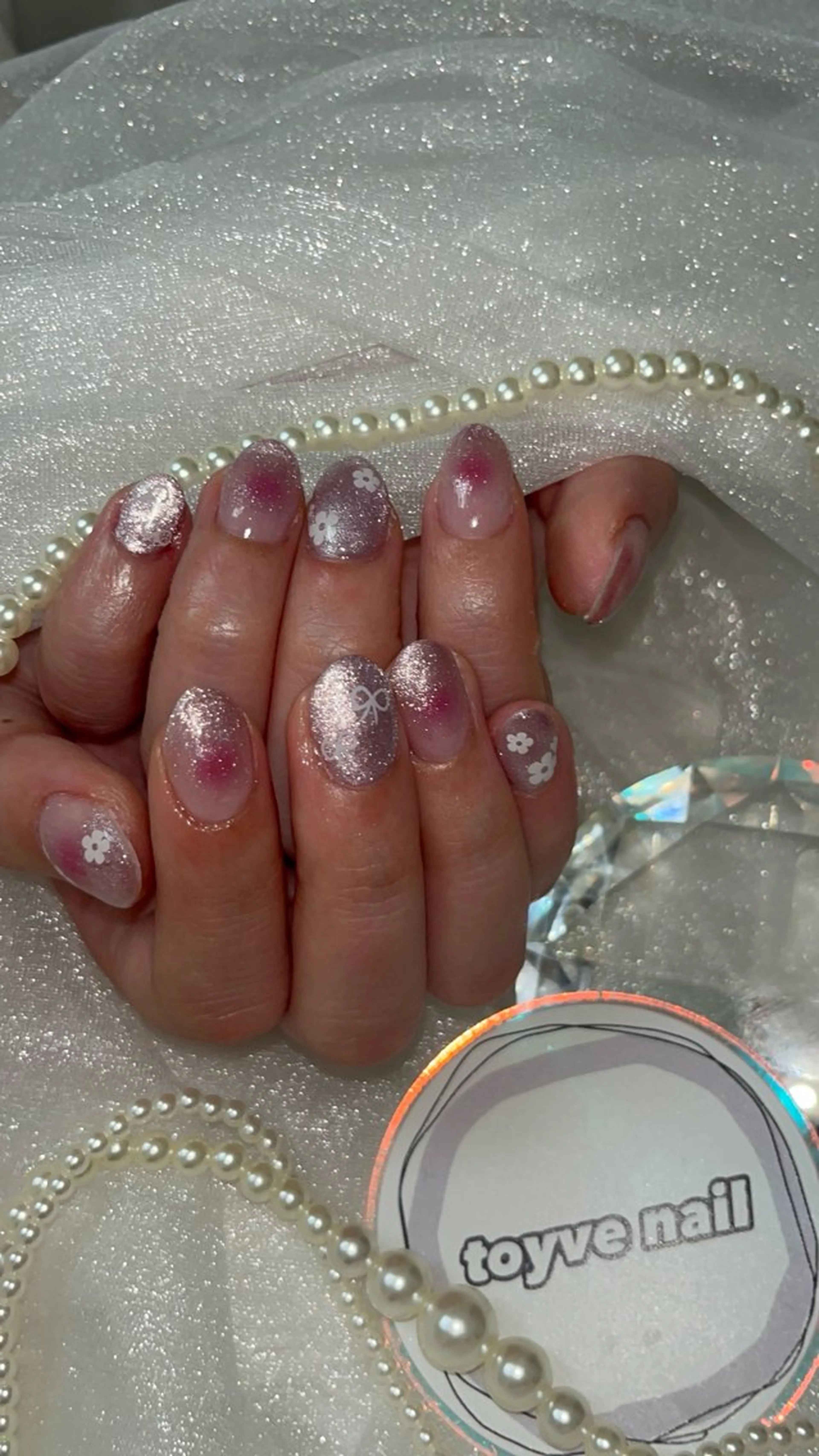 ネイル チークネイル ハンドネイル kairi Toyvenailのネイルデザイン