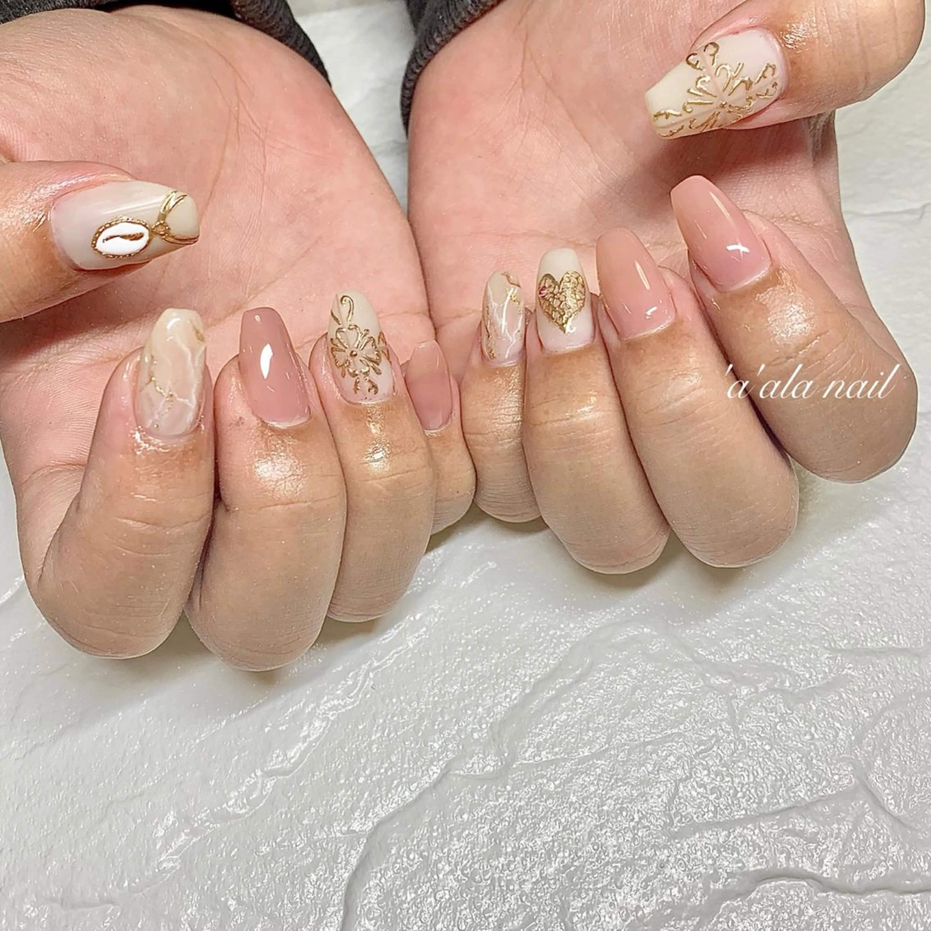 ネイル アートネイル 'a'ala nailのネイルデザイン