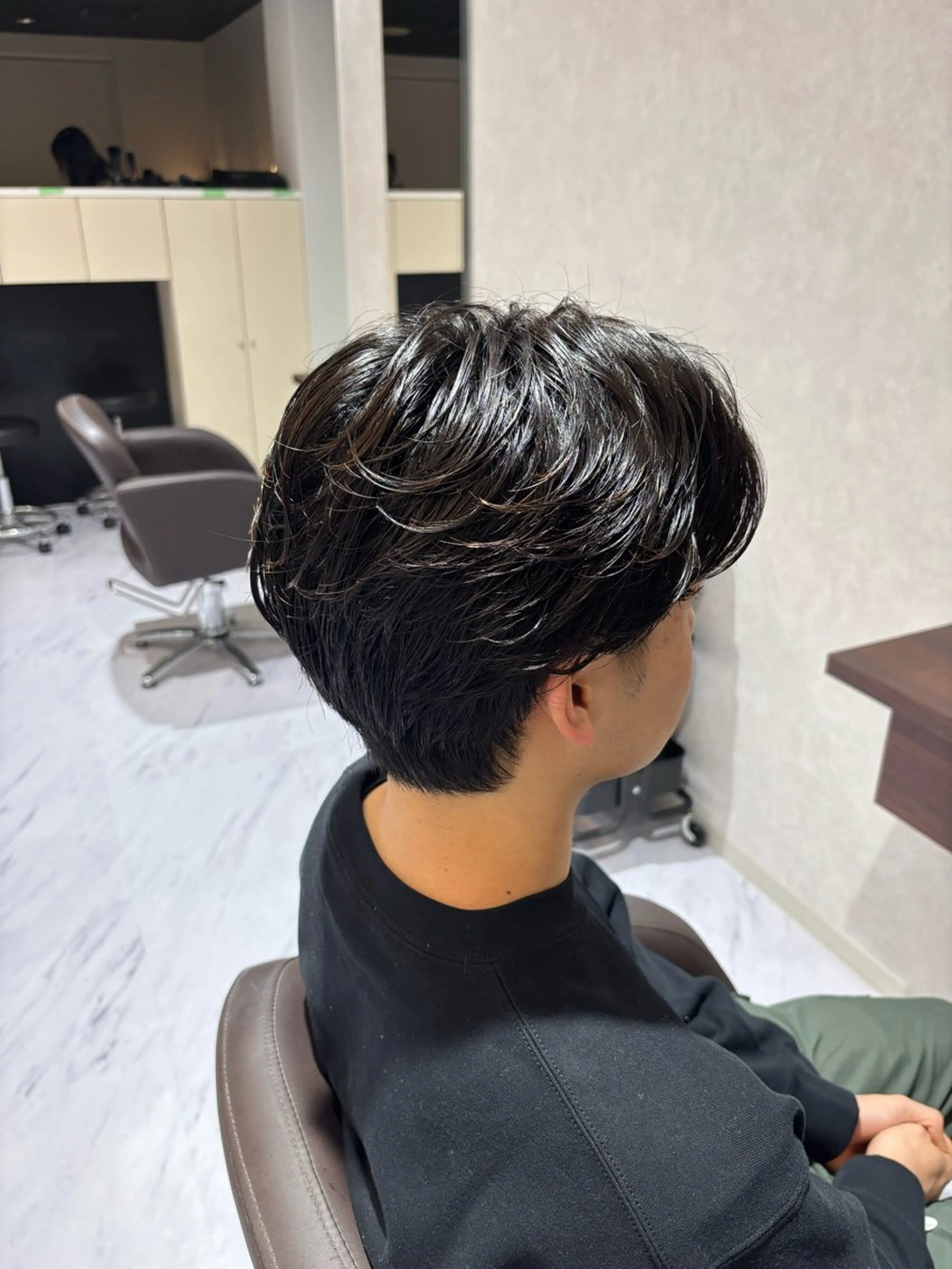 パーマ ニュアンスパーマ いち かのヘアスタイル