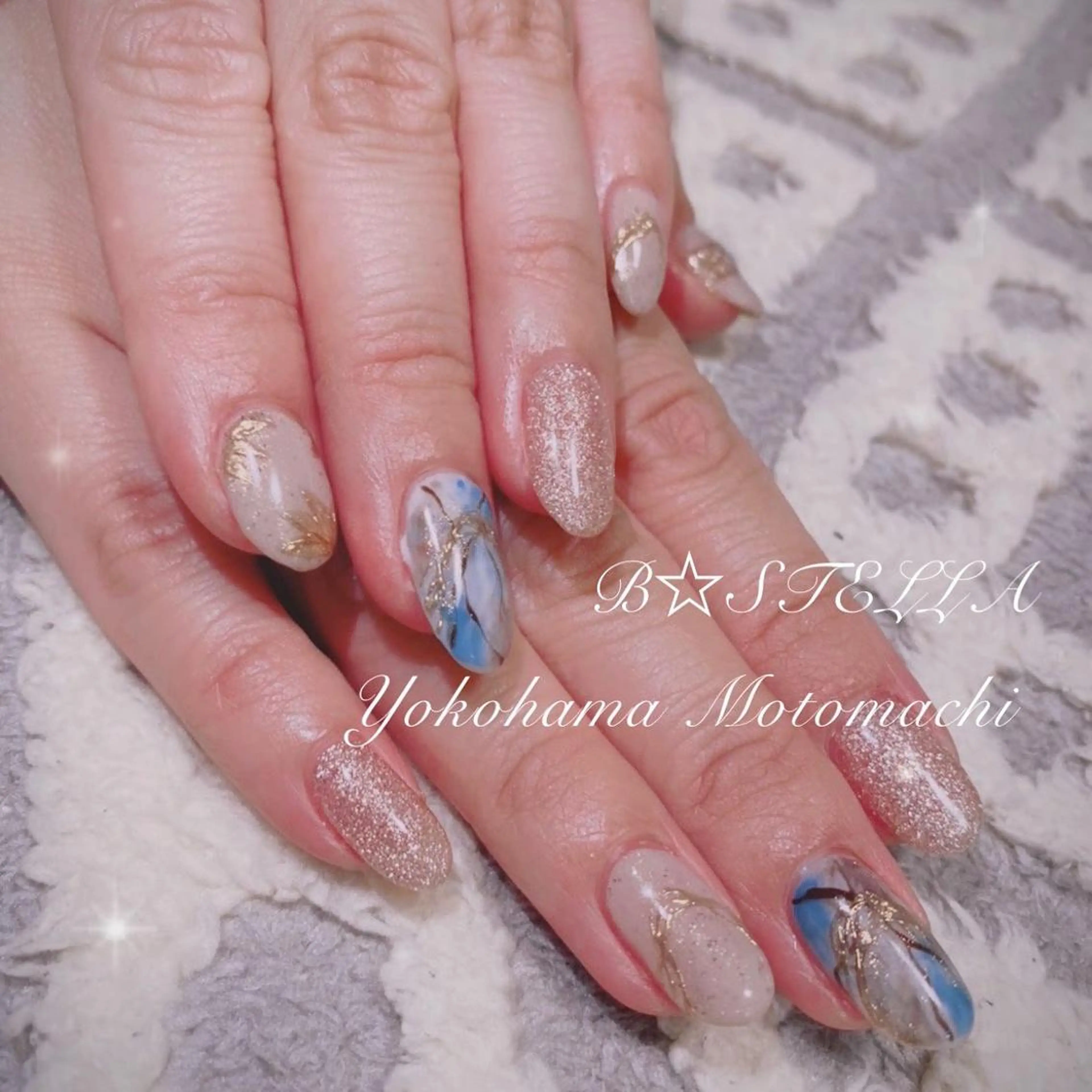 ネイル アートネイル 長さ出し フットネイル フレンチネイル ジェルネイル ハンドネイル B☆STELLA SATOのネイルデザイン
