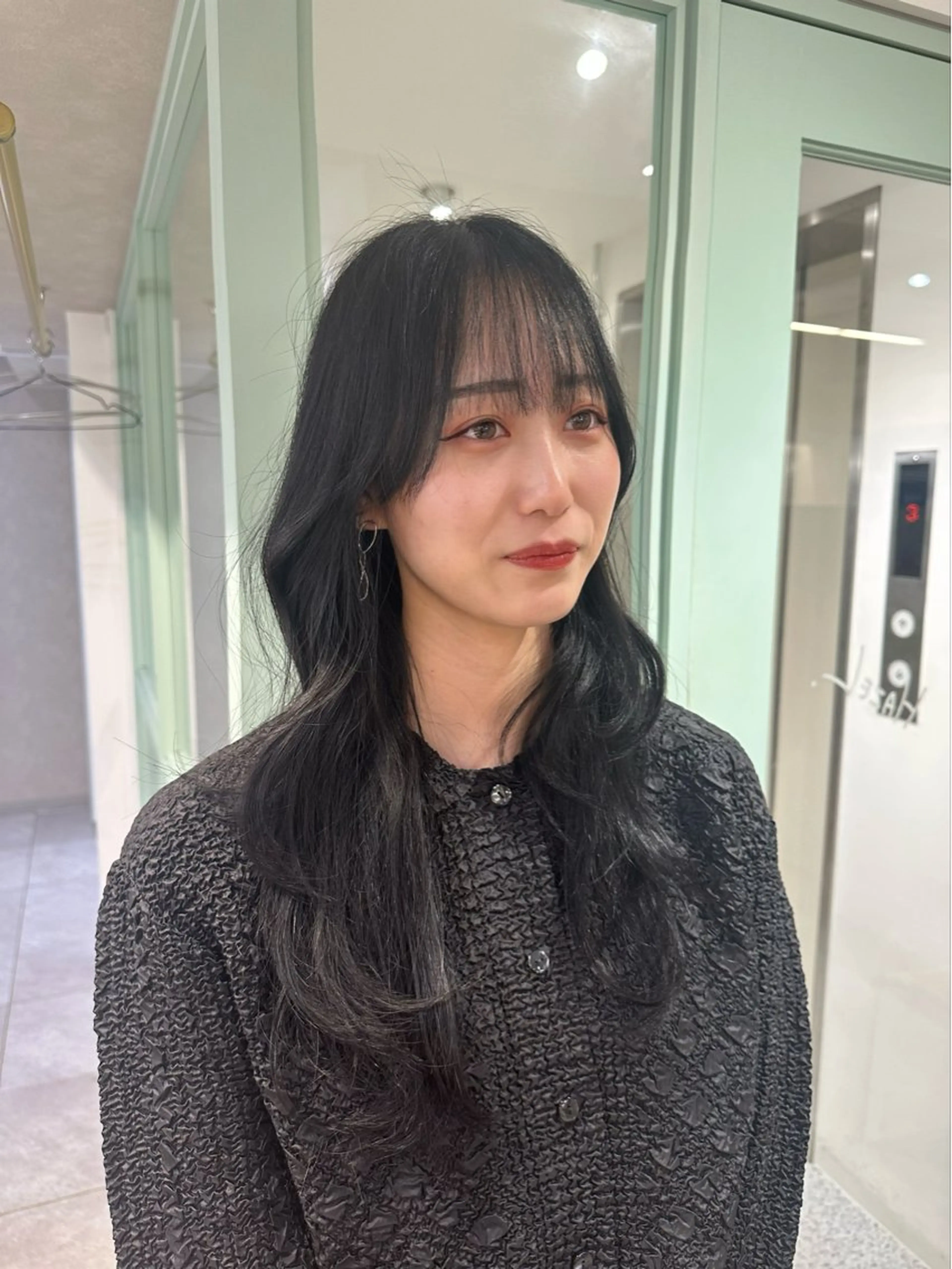 ロング カラー カット ヘアカラー トリートメント ケアブリーチ特化✨/ 艶カラー/エクステのヘアスタイル