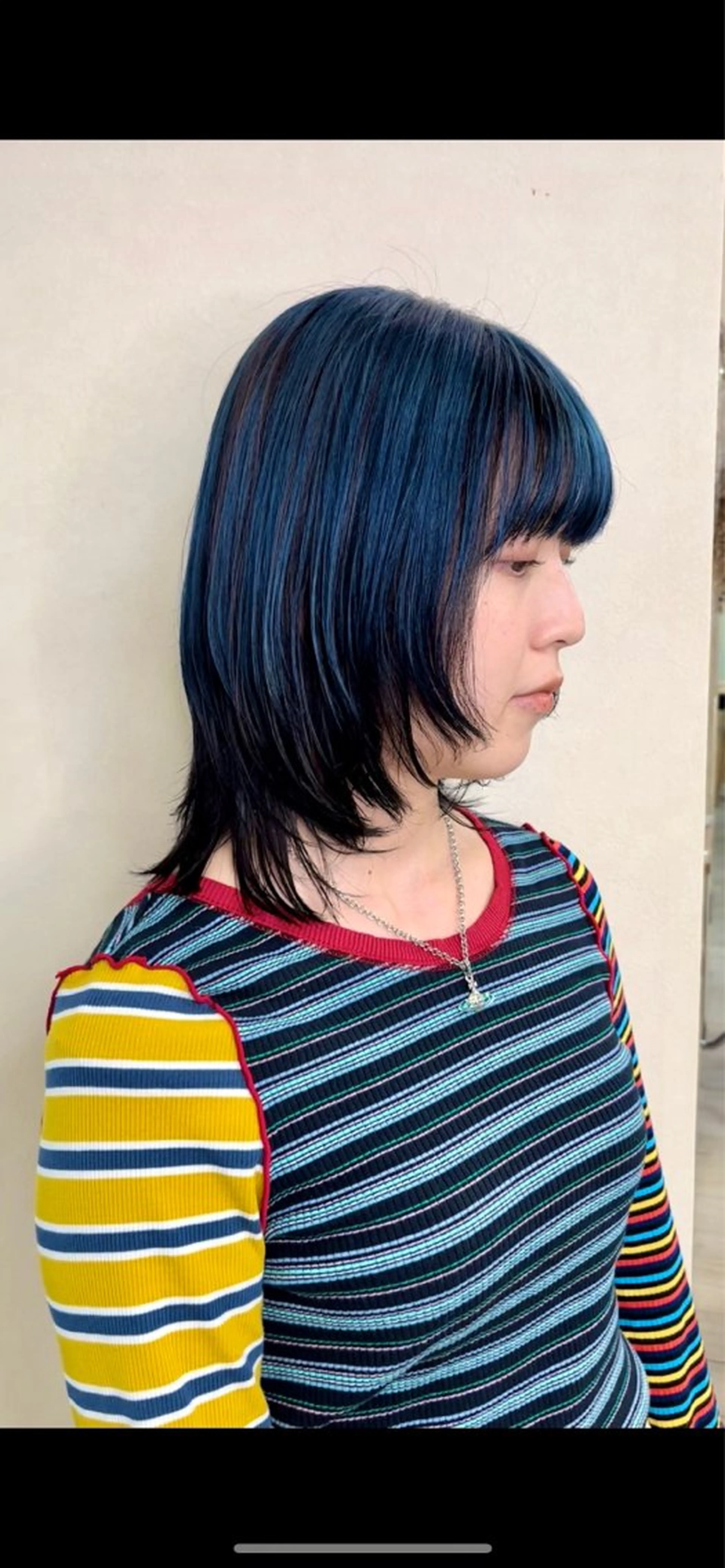 ミディアム カラー ブリーチ ケアブリーチ 透明感カラー デザインカラー ハイトーンカラー 似合わせ/美髪カラー /カンナのヘアスタイル