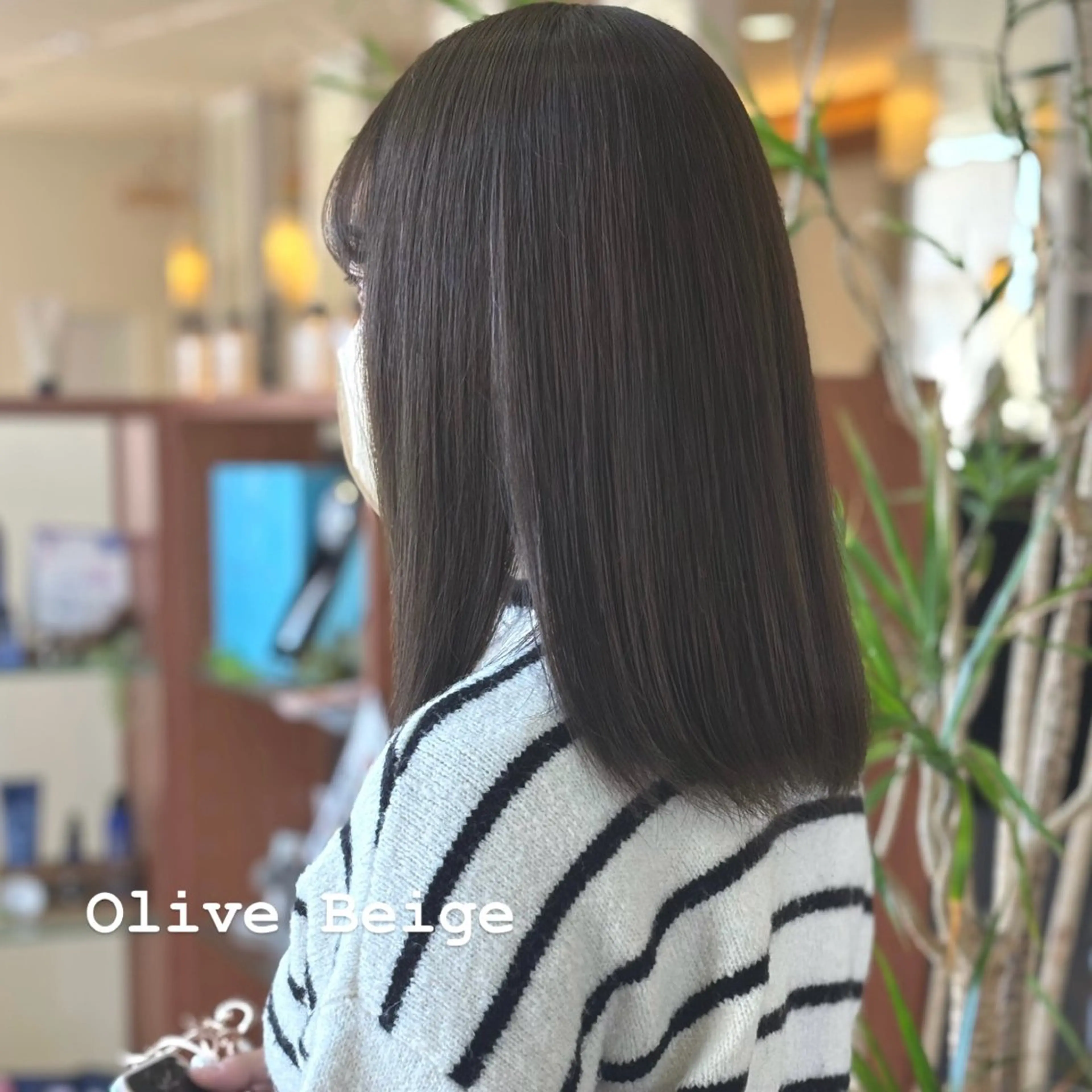 カラー ヘアカラー トリートメント 💖透明感カラー 板倉百花💖のヘアスタイル