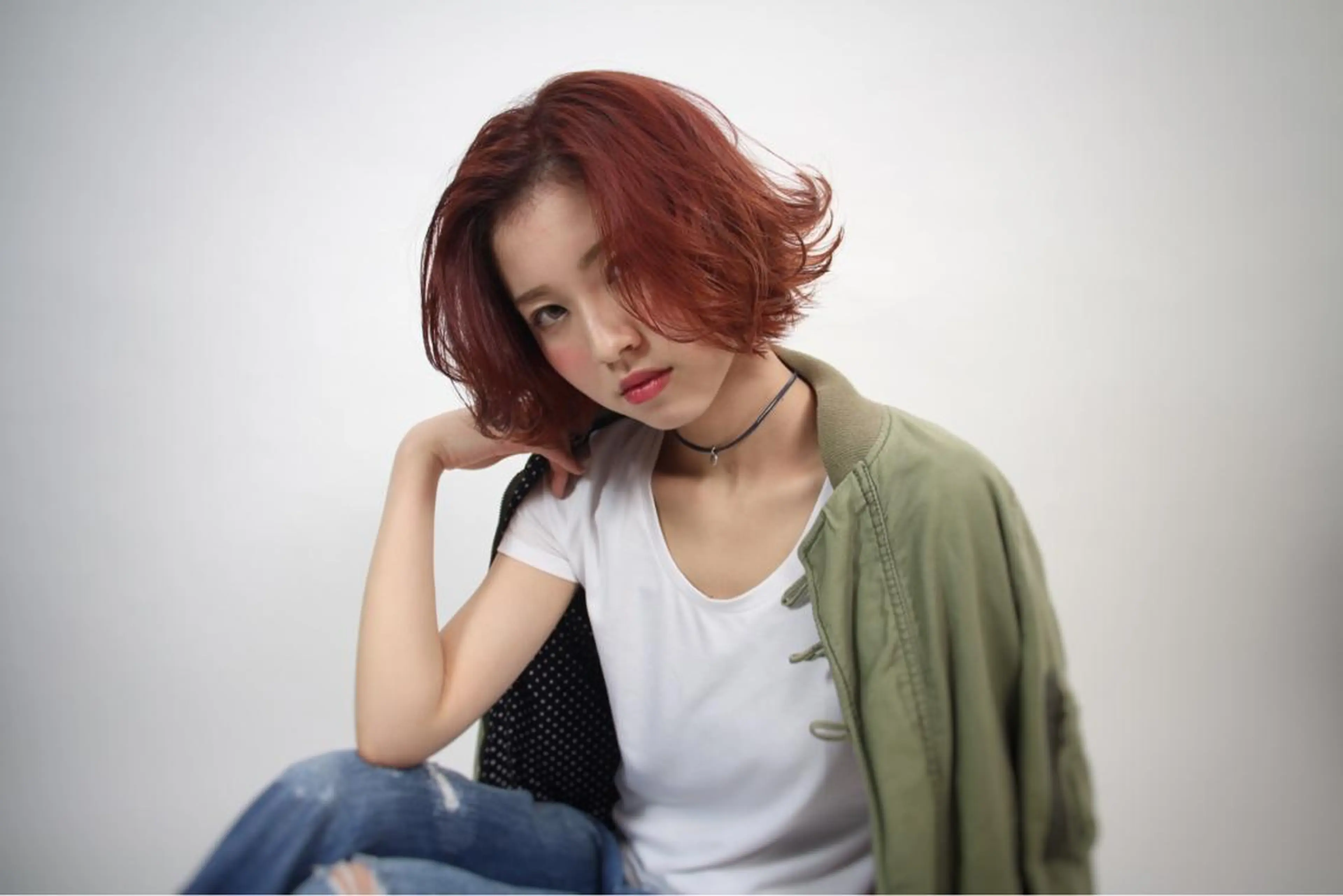 ショート ミディアム 加藤 あやみのヘアスタイル